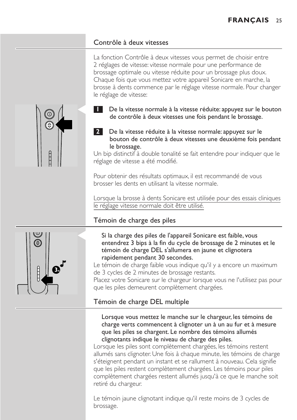 Philips Sonicare e7000 Series User Manual | Page 25 / 48