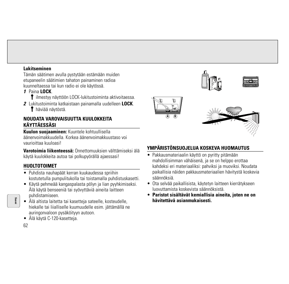 Philips AQ6691/00 User Manual | Page 62 / 71