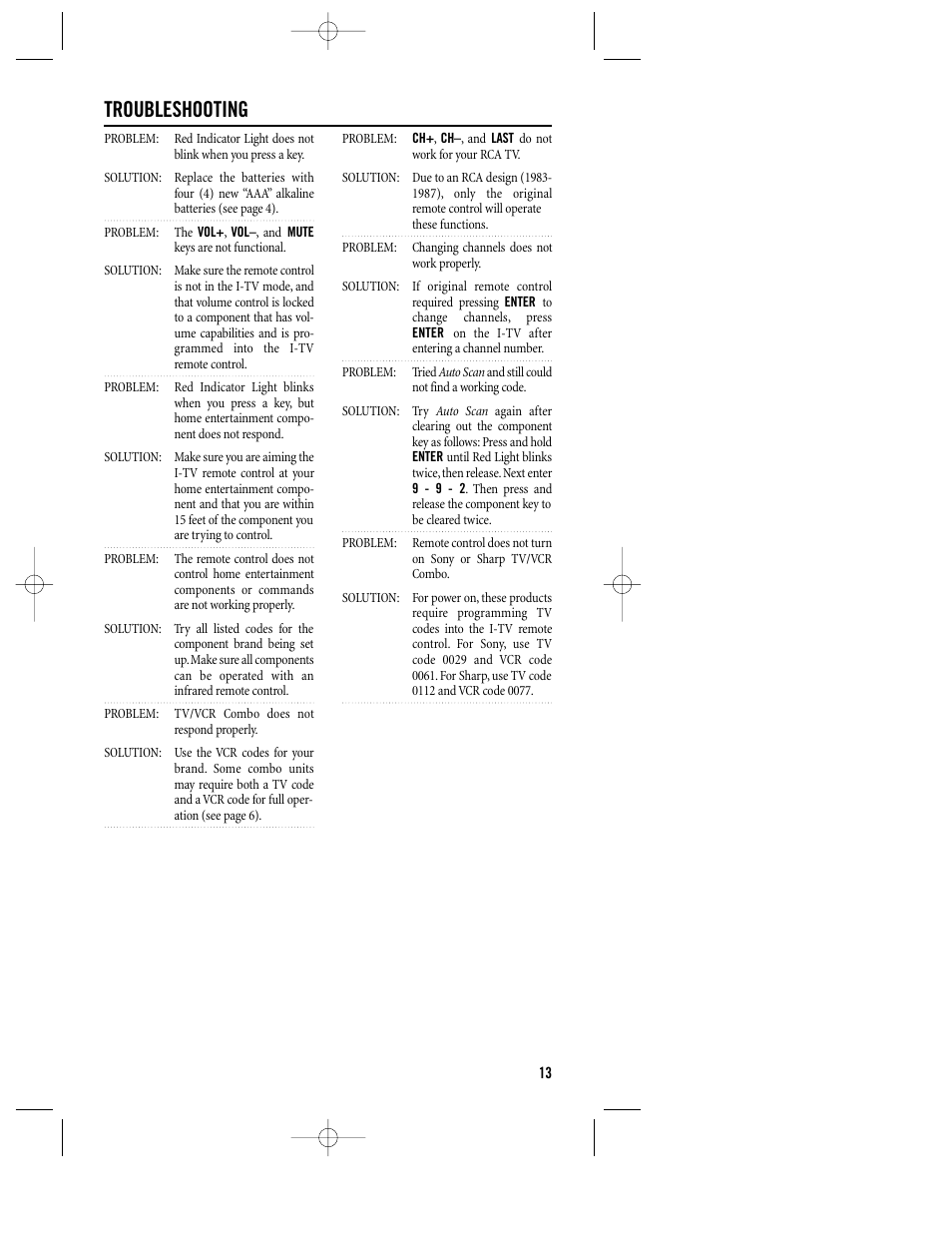 Troubleshooting | Philips REM380 User Manual | Page 13 / 19