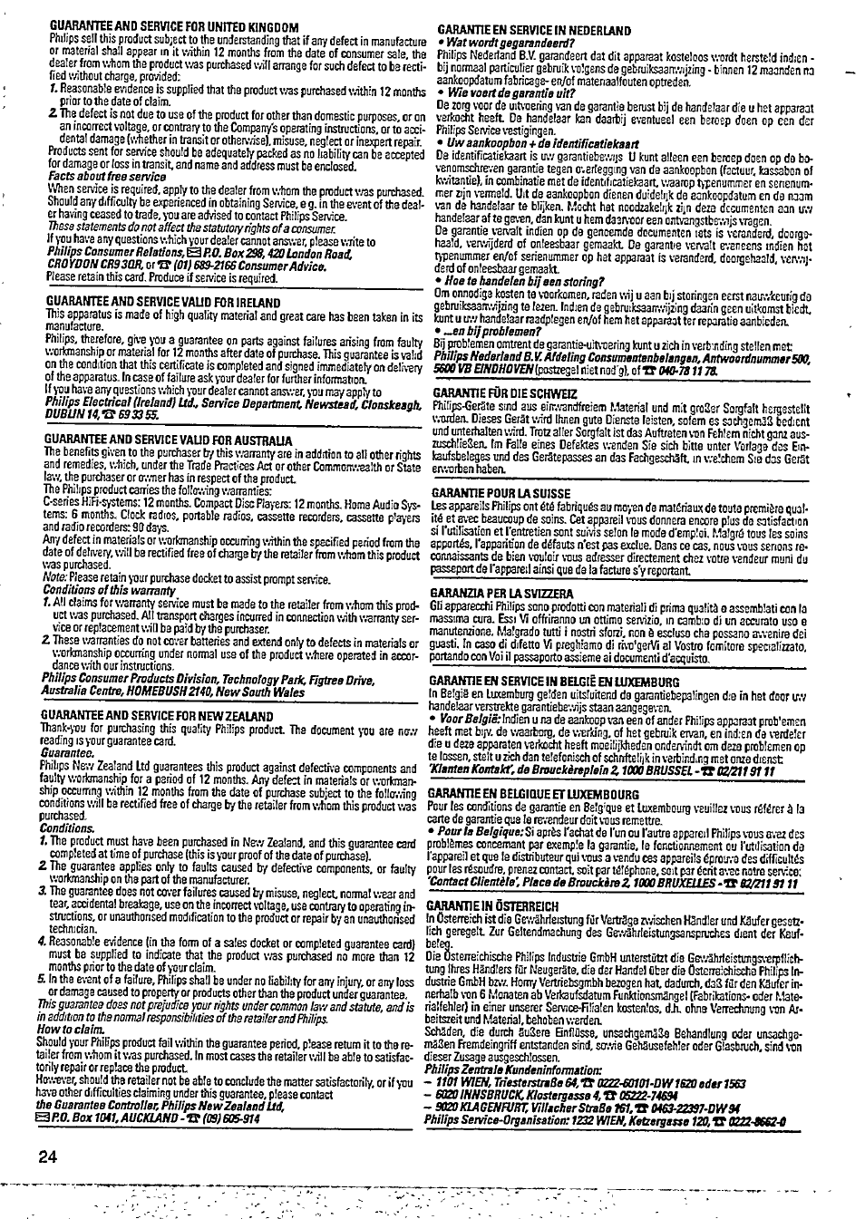 Philips AK530 User Manual | Page 8 / 10