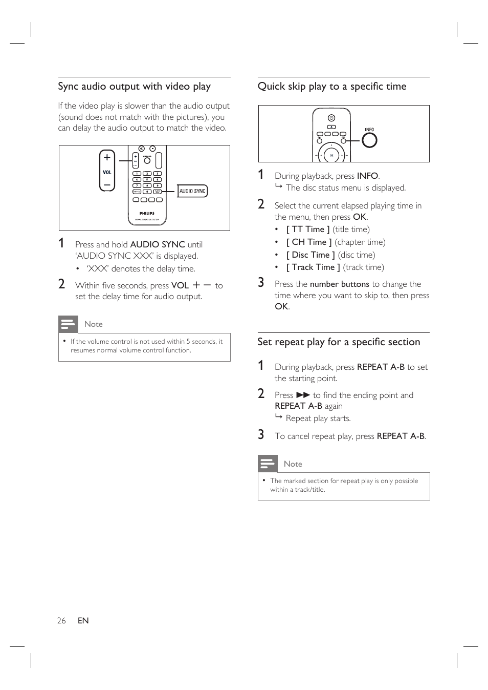 Philips HTS4600 User Manual | Page 26 / 46
