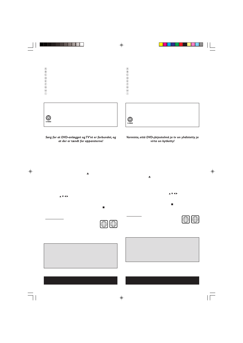 Hurtigbrugsguide, Pikakäyttöohje | Philips 3600D User Manual | Page 11 / 49