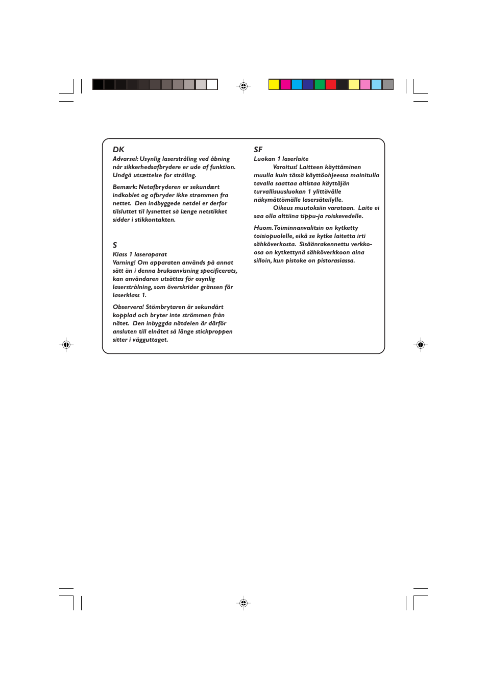 Philips 3600D User Manual | Page 4 / 49