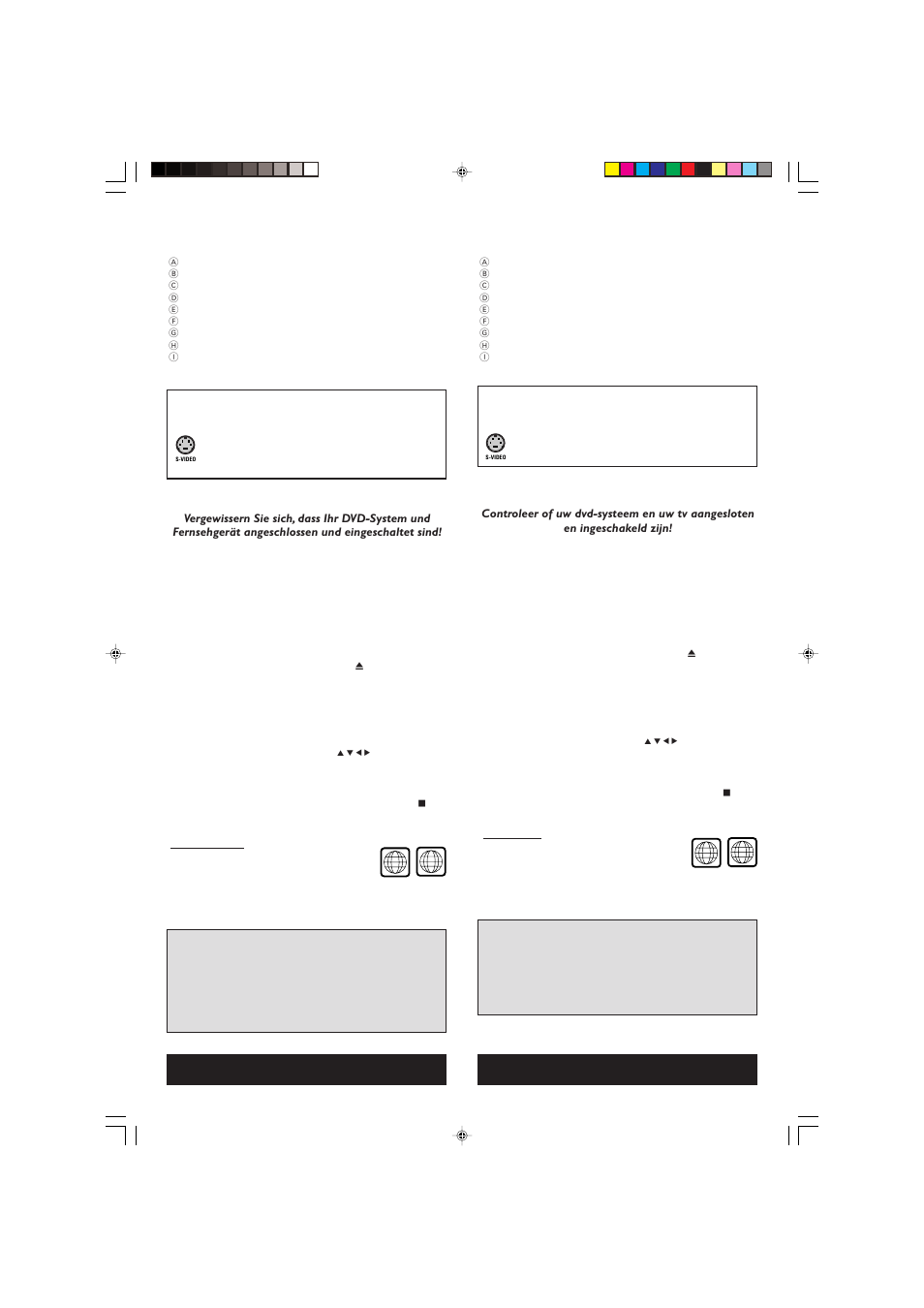 Kurzanleitung, Verkorte handleiding | Philips 3600D User Manual | Page 9 / 49