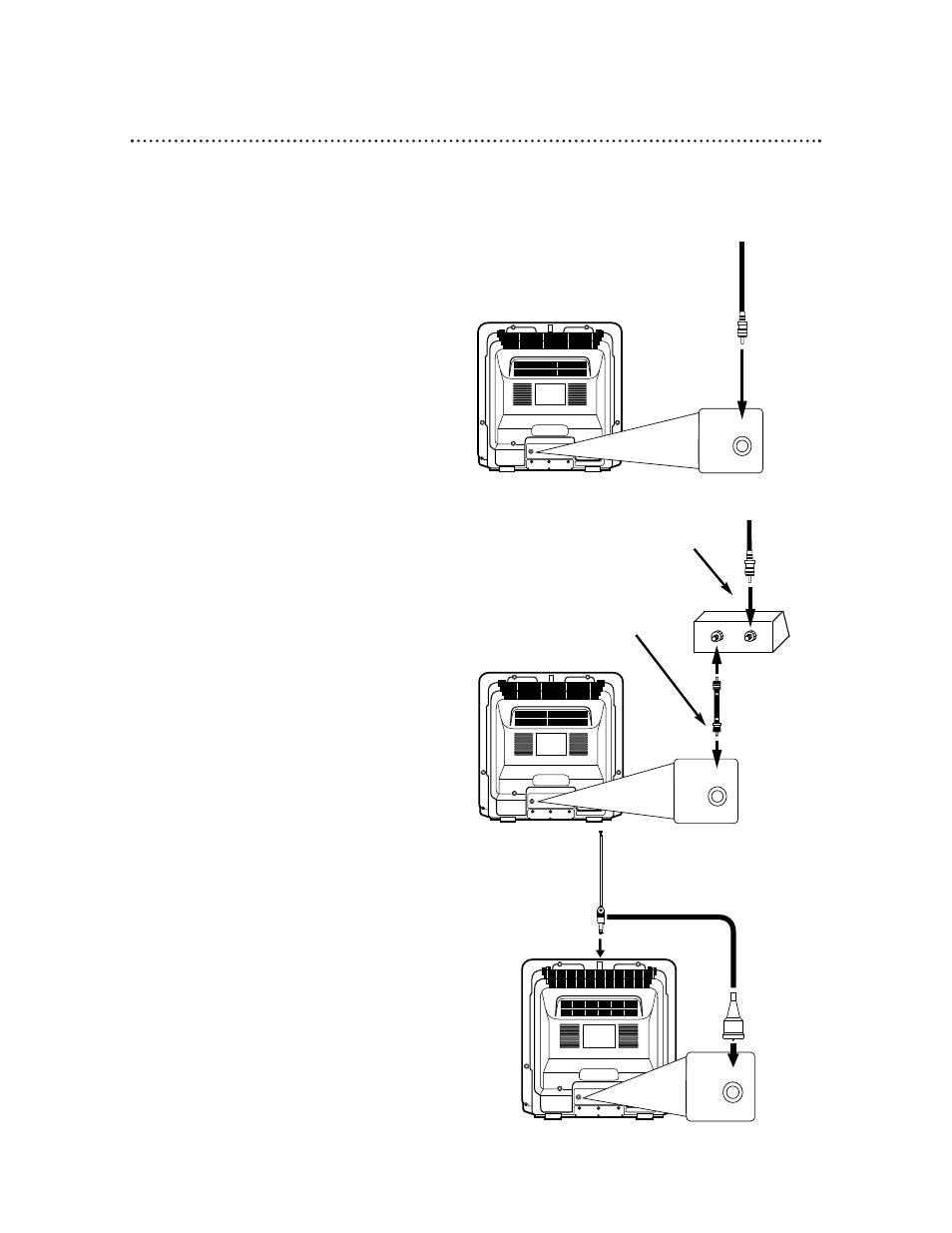 A. b, 6 hooking up the tv/vcr | Philips CCB 252AT User Manual | Page 6 / 60