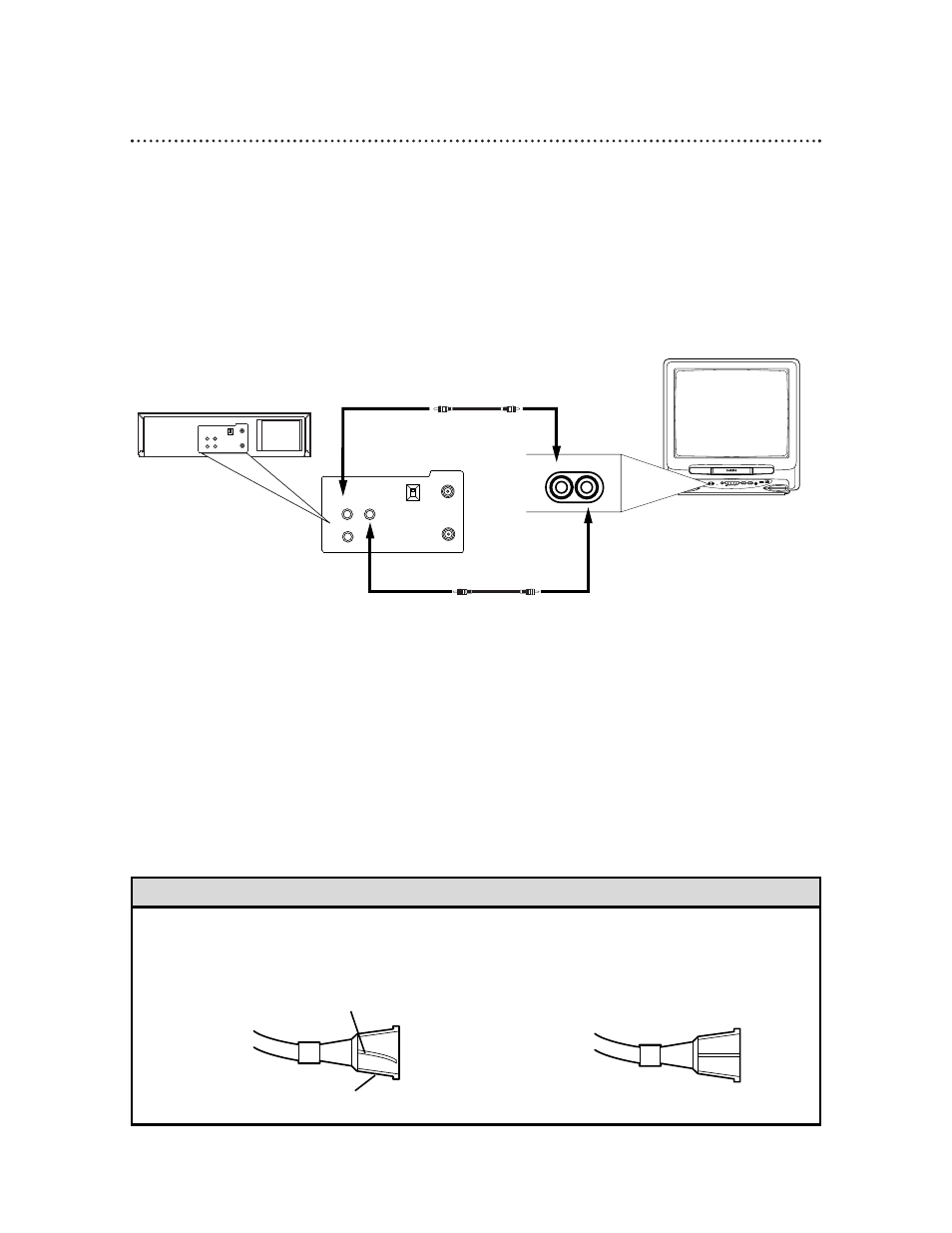 Hooking up the tv/vcr (cont’d) 7, Helpful hints, Plug in the tv/vcr’s power cord | Before you turn on the tv/vcr, go to page eight | Philips CCB 252AT User Manual | Page 7 / 60