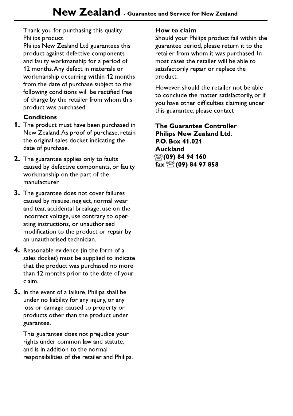 Philips AJ3121/79 User Manual | Page 11 / 12