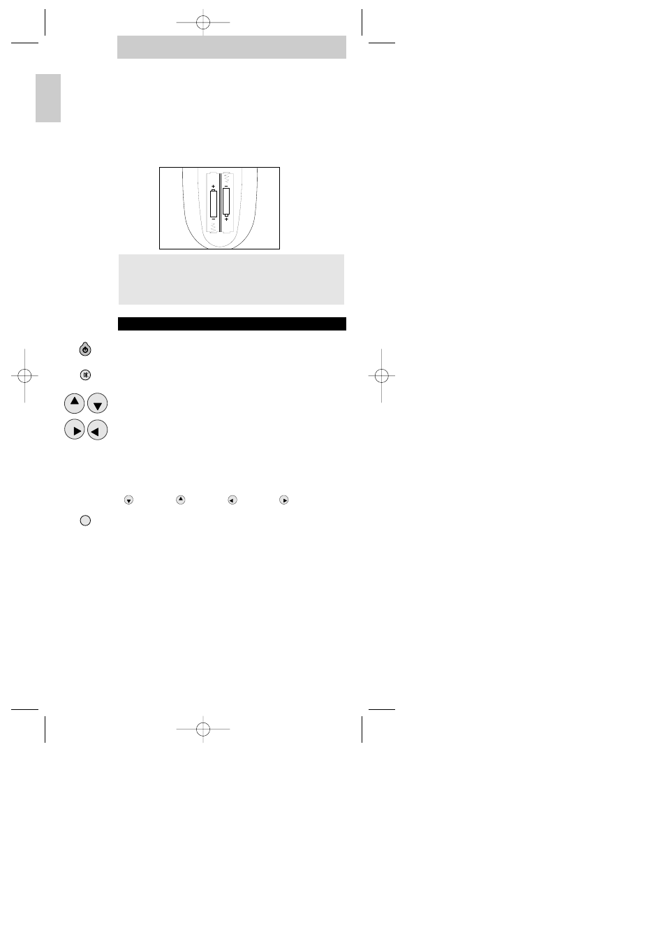 Keys & functions, Instructions for use, Installing the batteries | Prog, Prog t i p | Philips SBC RU 120 User Manual | Page 2 / 69