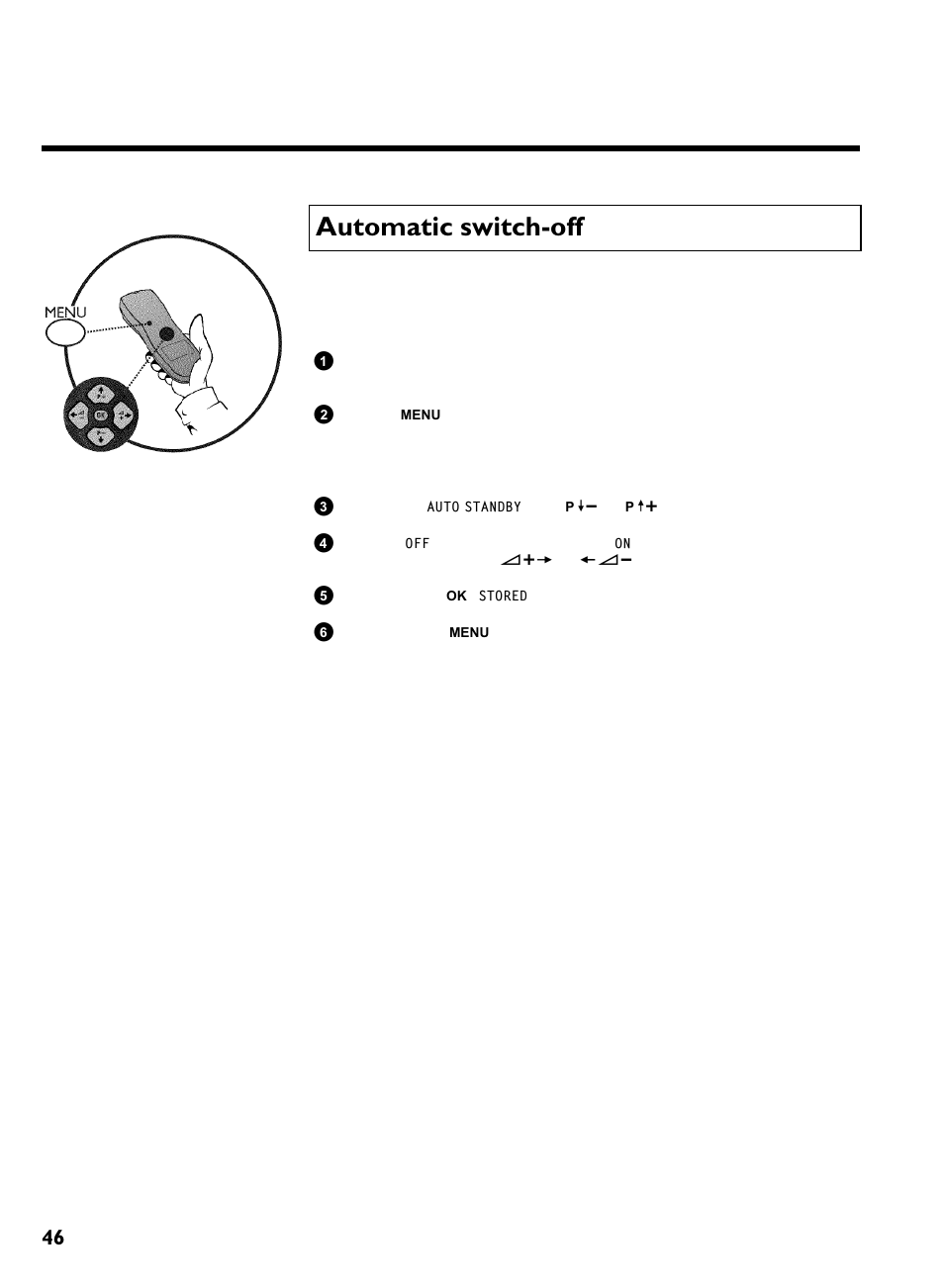 Automatic switch-off, Automatic switch off, Other functions | Philips VCR VR 170/07 User Manual | Page 52 / 56