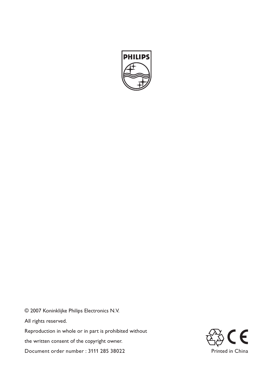 Philips SE245 User Manual | Page 56 / 56