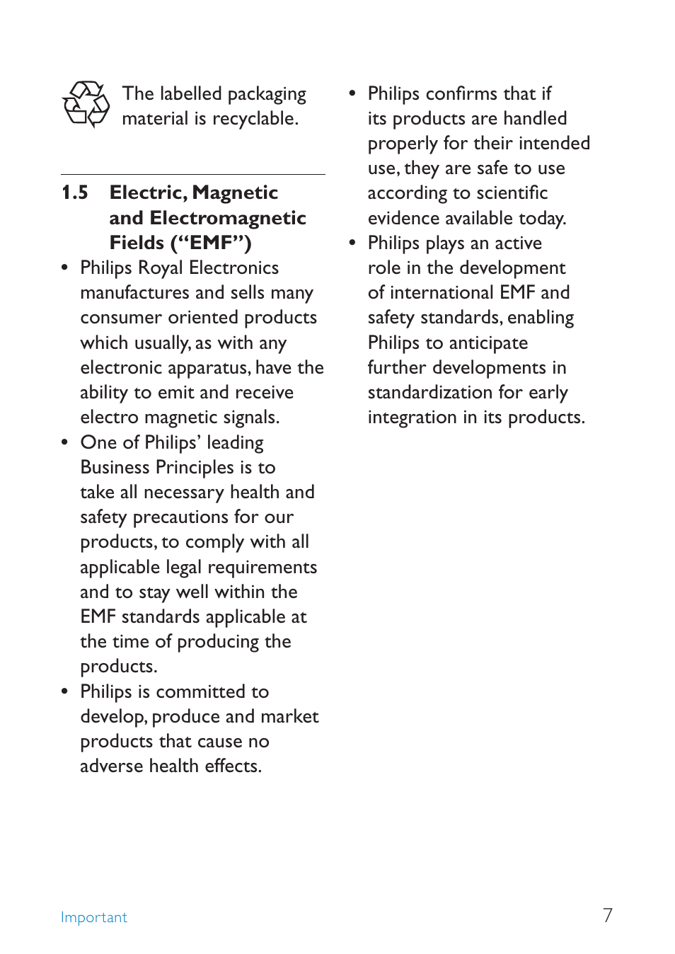 Philips SE245 User Manual | Page 9 / 56