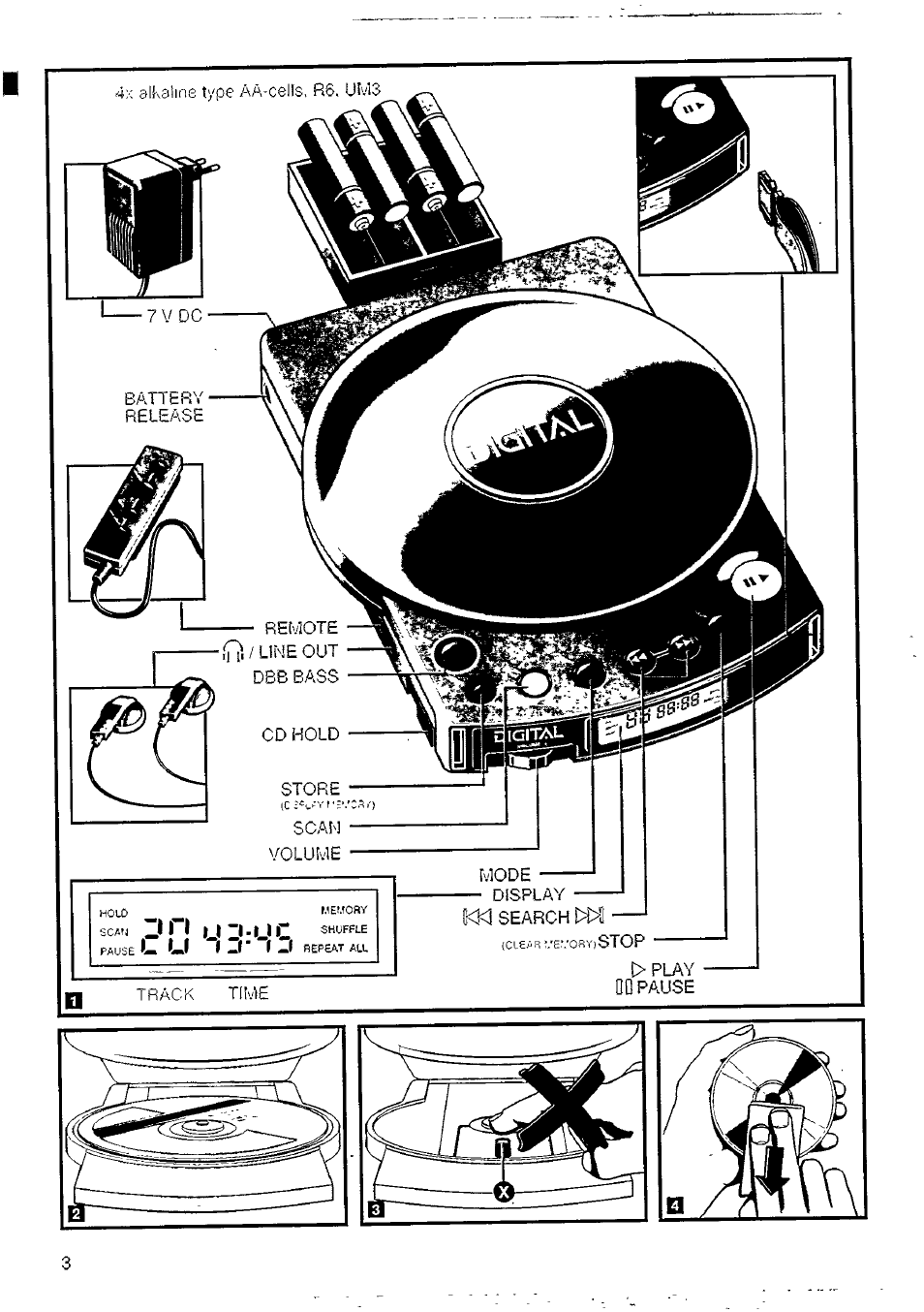 Philips AZ 6892 User Manual | Page 3 / 10