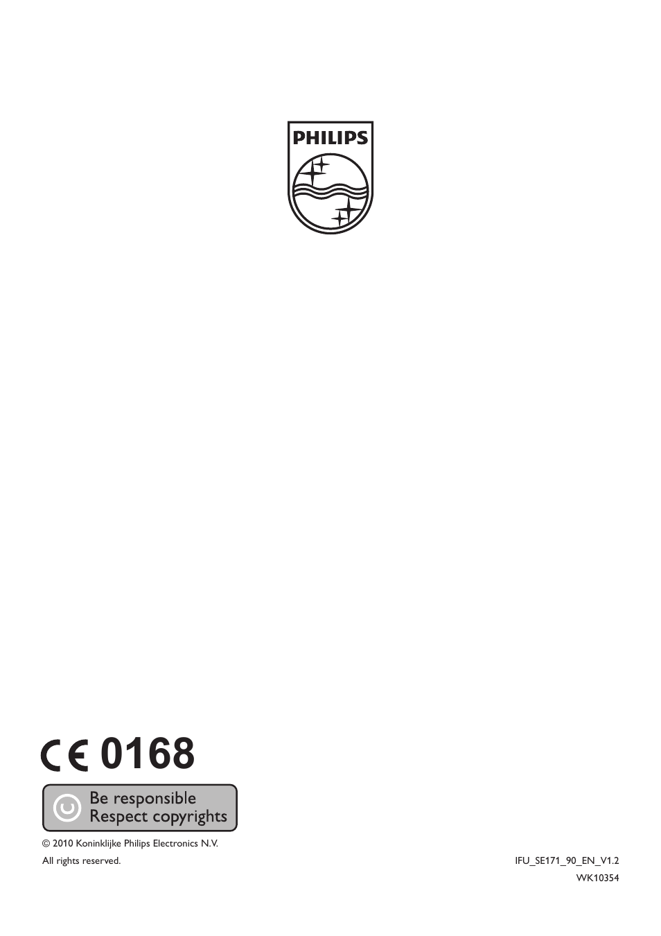 Philips SE171 User Manual | Page 36 / 36