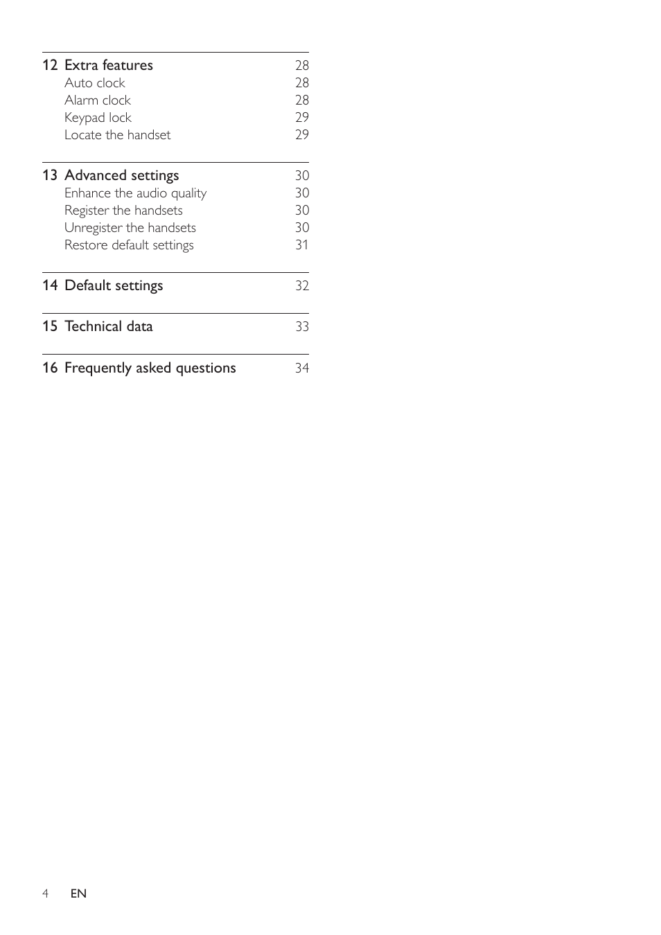 Philips SE171 User Manual | Page 4 / 36