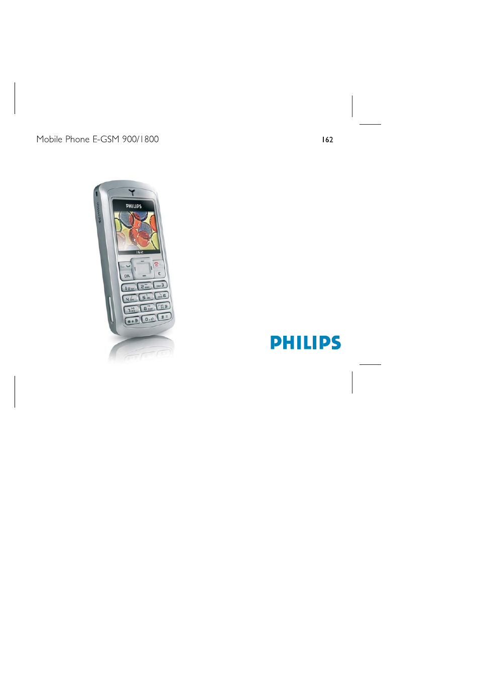 Philips E-GSM 900/1800 User Manual | 45 pages