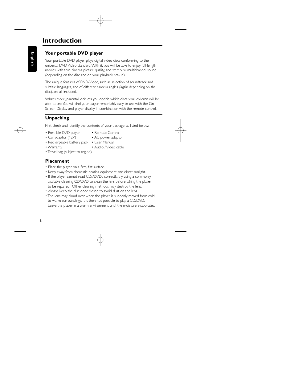 Introduction | Philips PET715 User Manual | Page 8 / 28