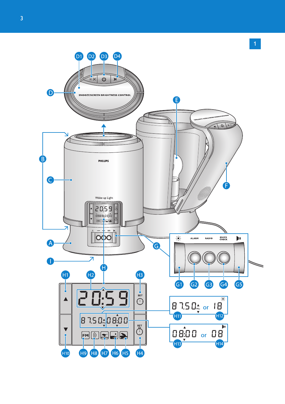 Philips HF3451 User Manual | Page 3 / 76