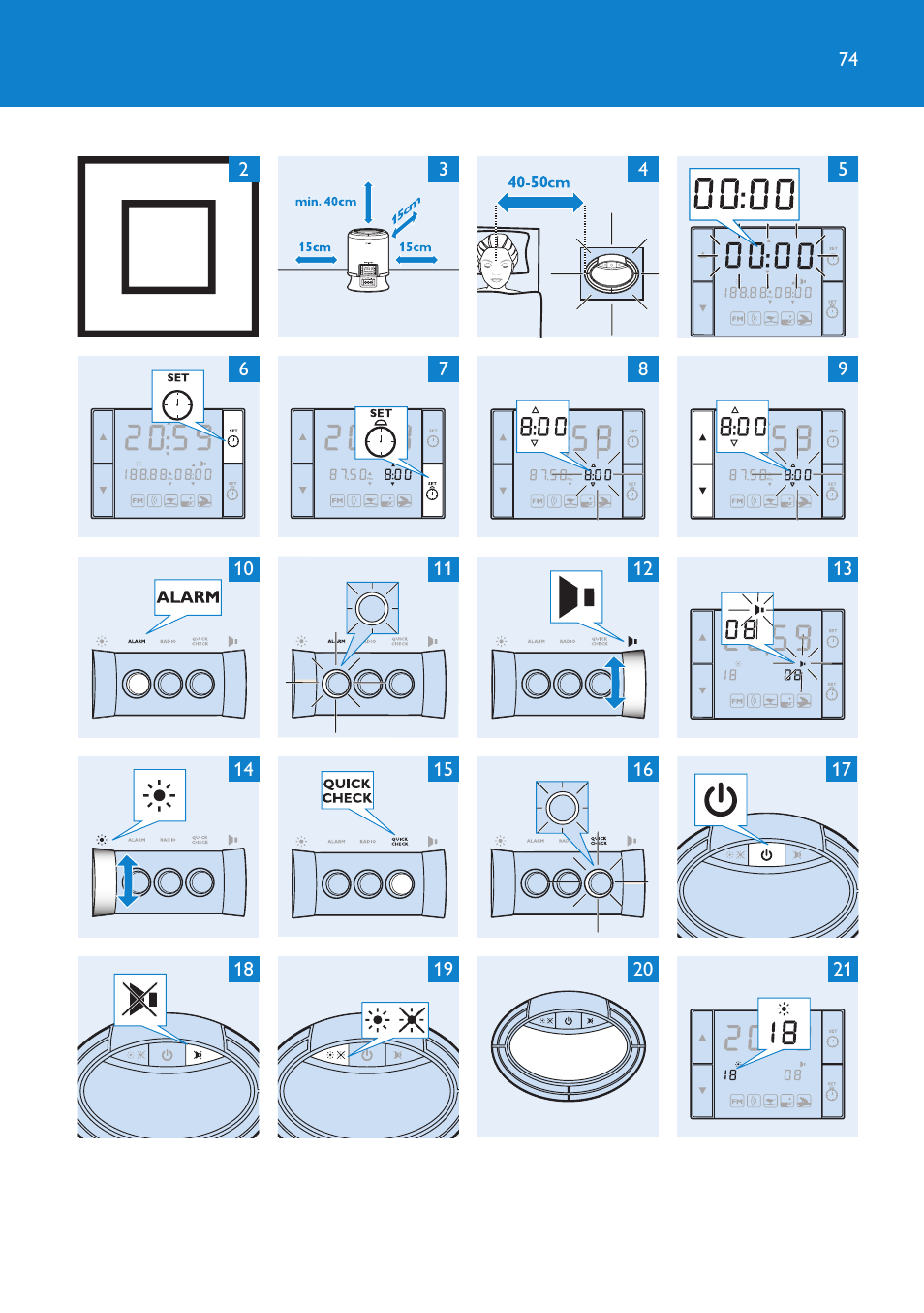Philips HF3451 User Manual | Page 74 / 76