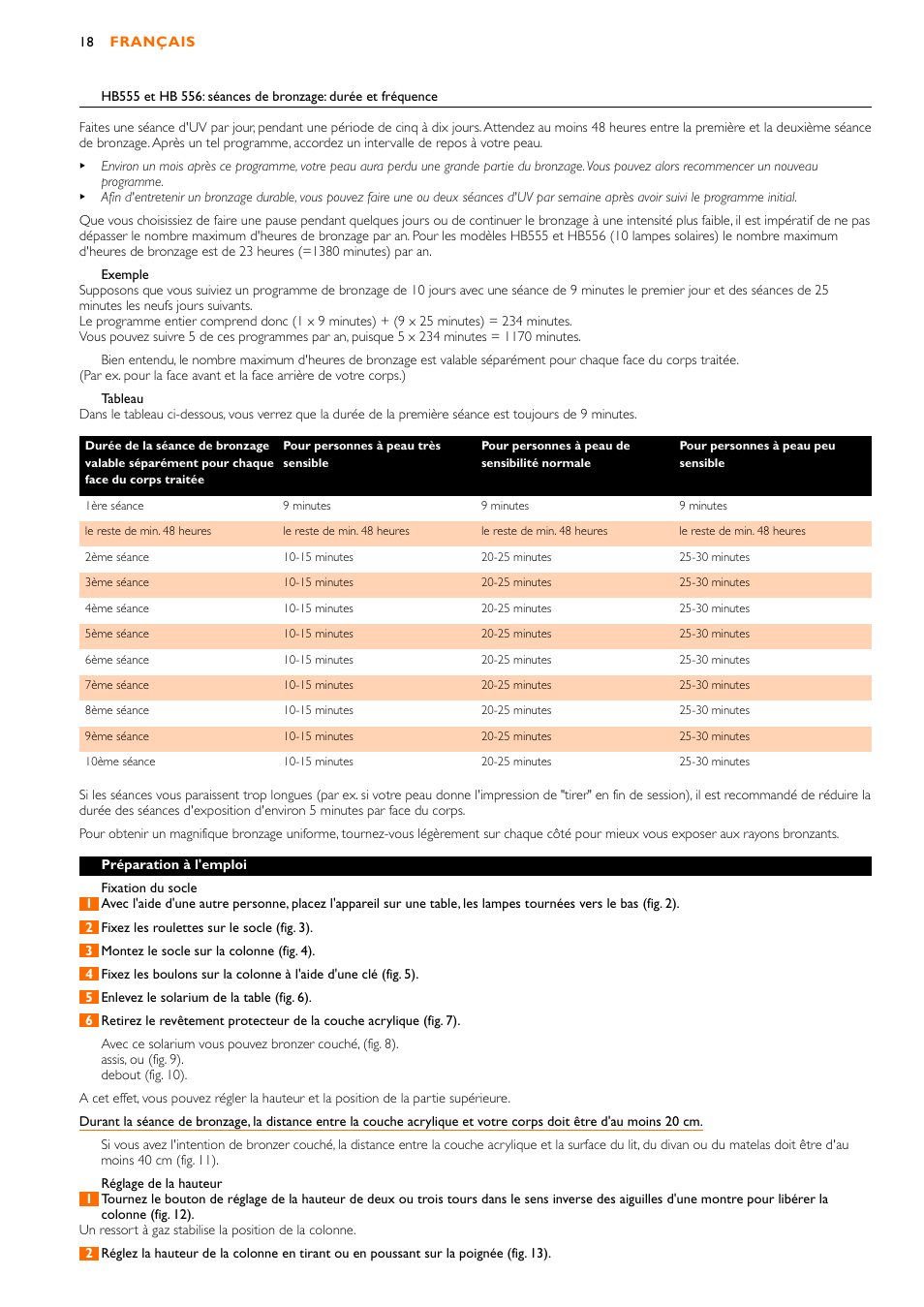 Philips HB556 User Manual | Page 18 / 60