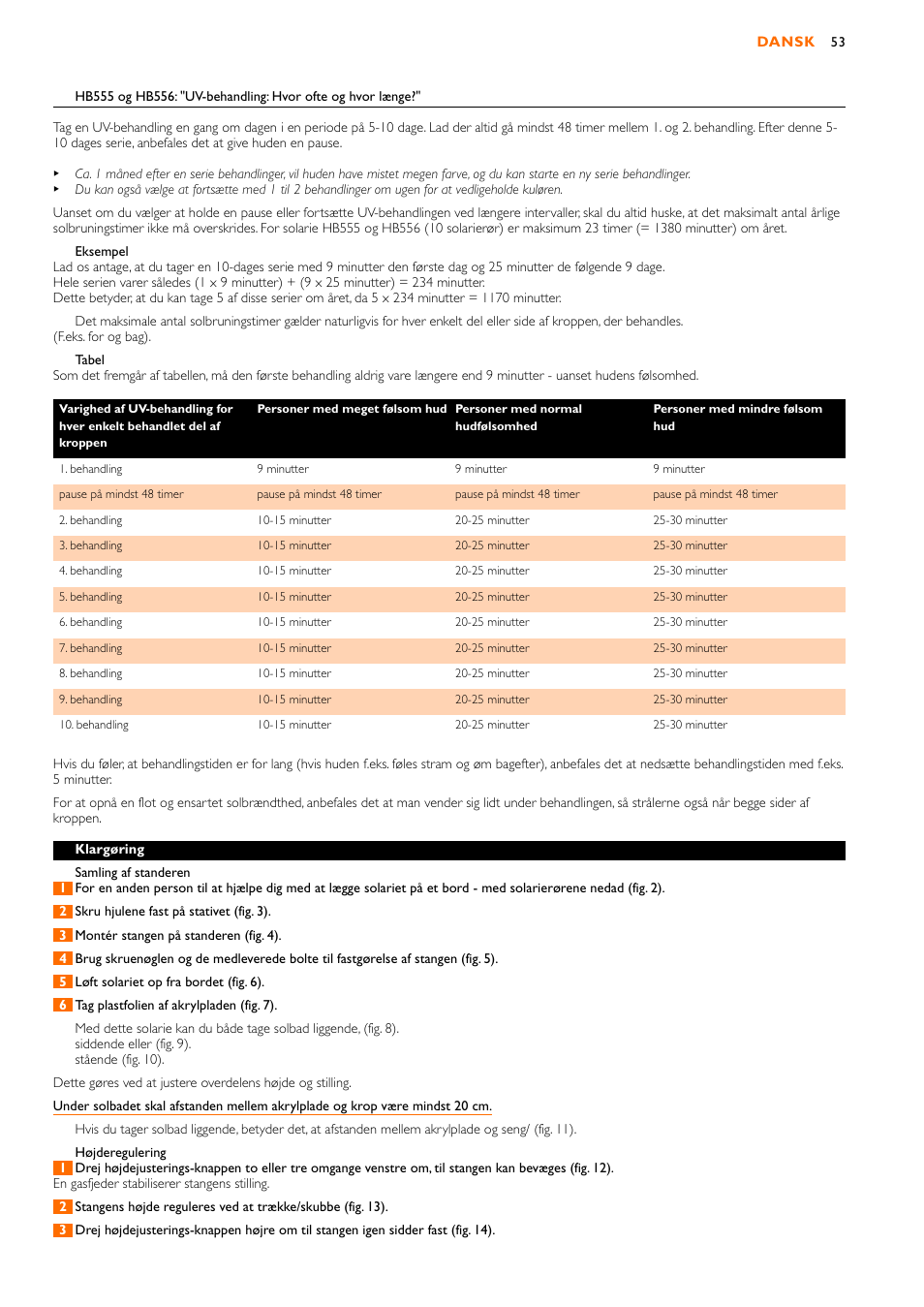 Philips HB556 User Manual | Page 53 / 60