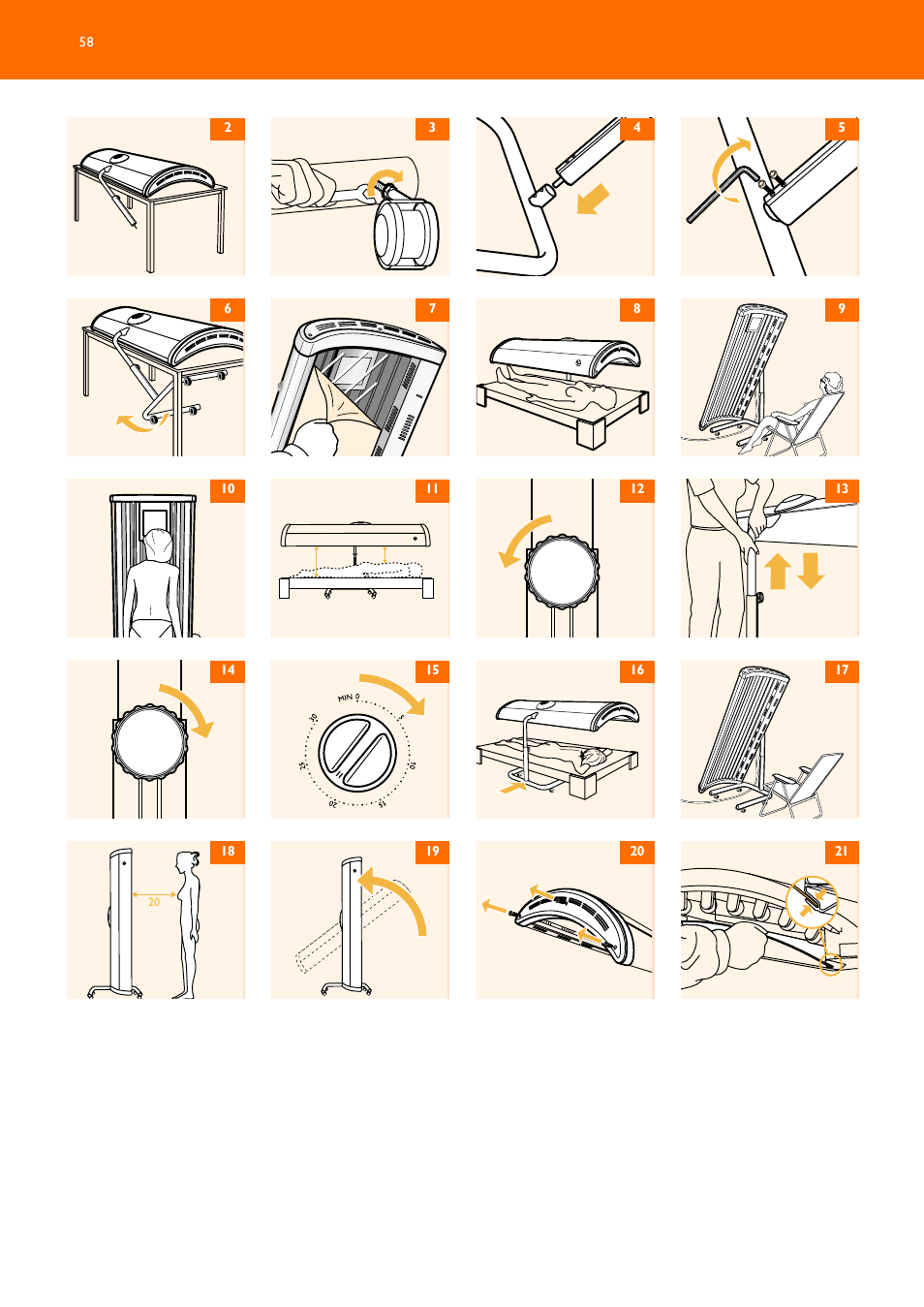 Philips HB556 User Manual | Page 58 / 60