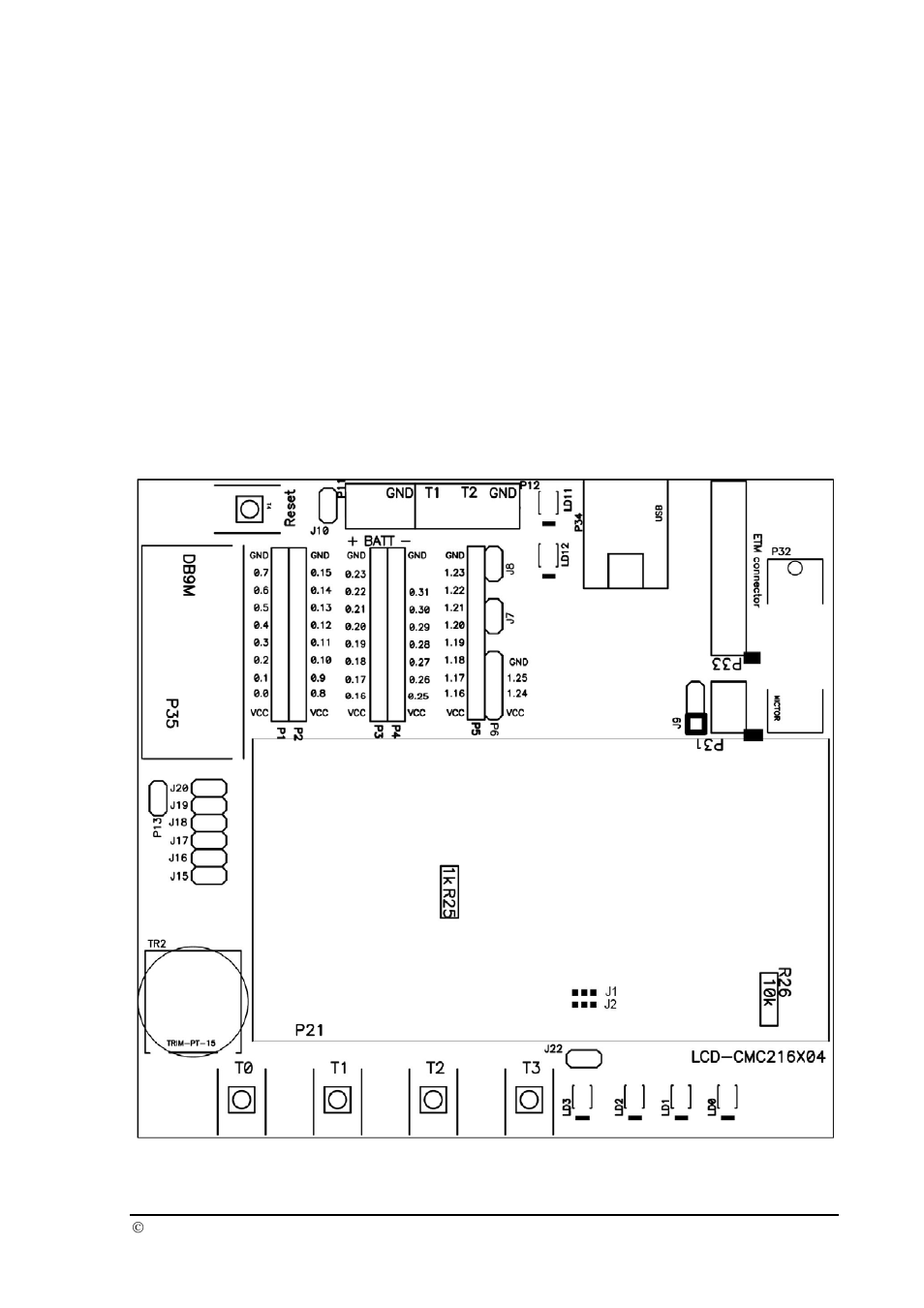 Introduction, Description, View of the itlpc2138 | Description view of the itlpc2138 | Philips Target Board LPC2138 User Manual | Page 3 / 13