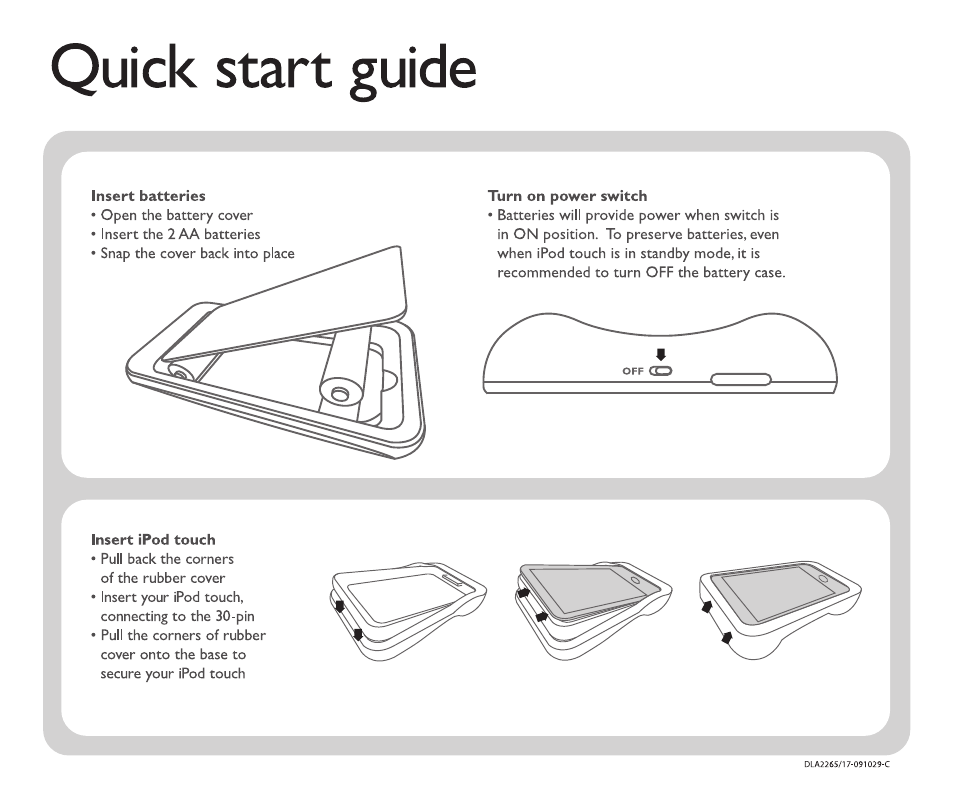 Philips DLA2265/17 User Manual | 1 page