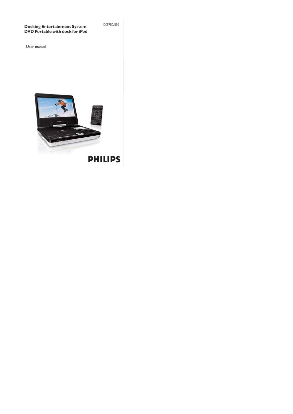 Philips DCP850 User Manual | 35 pages