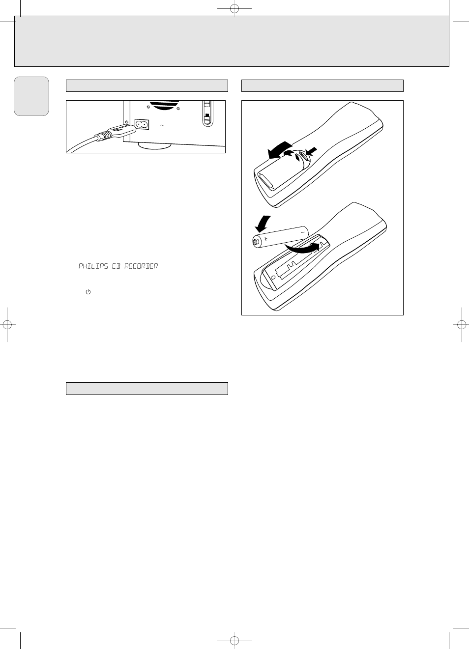 Installation | Philips CDR 786 User Manual | Page 14 / 34