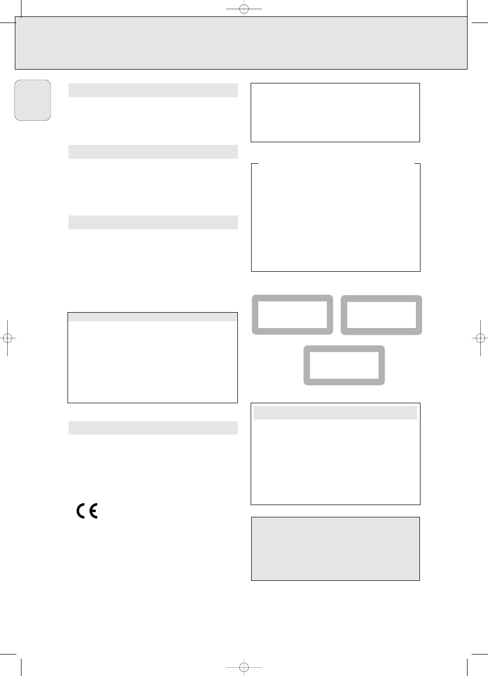 English | Philips CDR 786 User Manual | Page 2 / 34