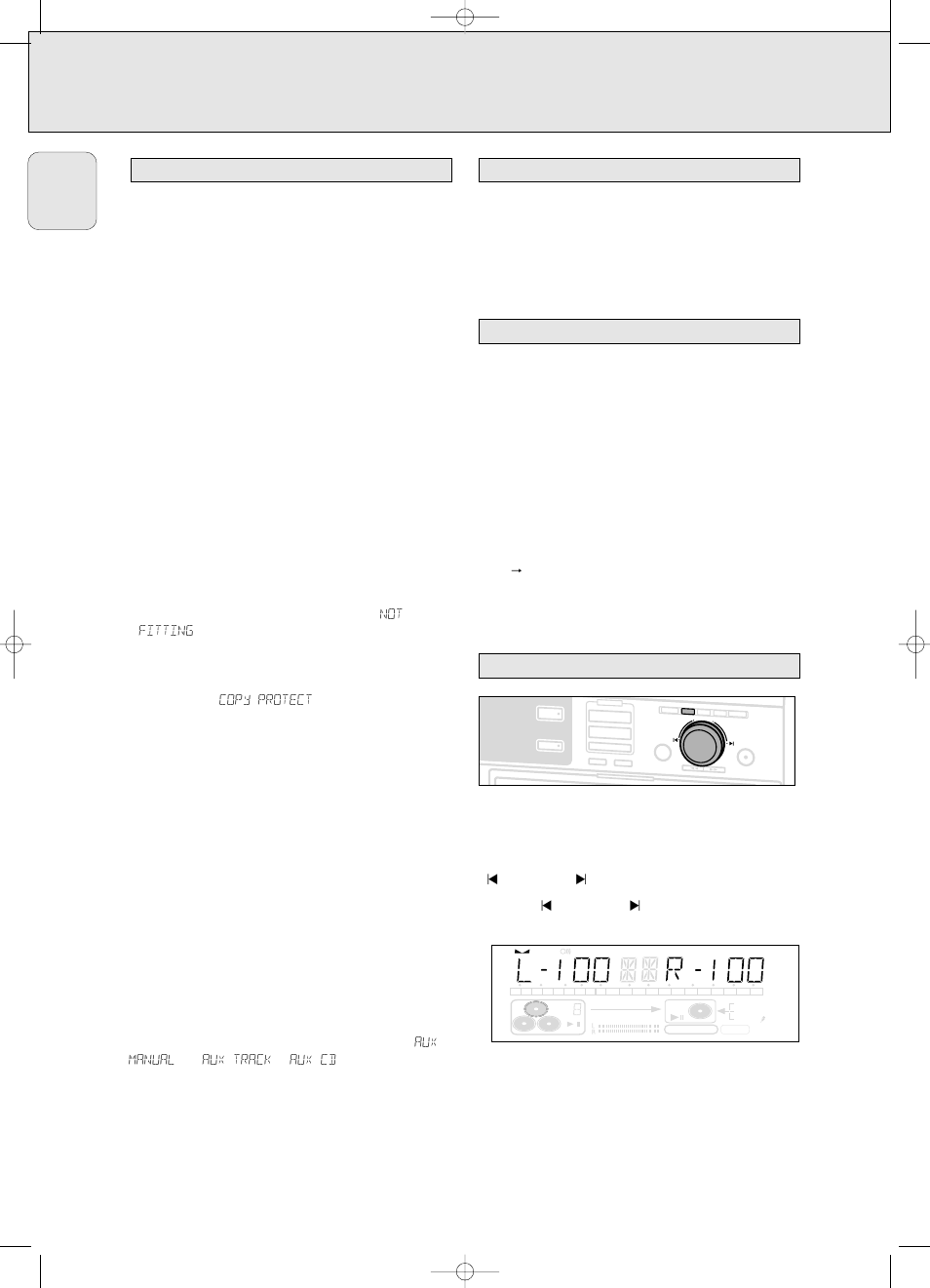 Recording general, Important, English | Philips CDR 786 User Manual | Page 20 / 34