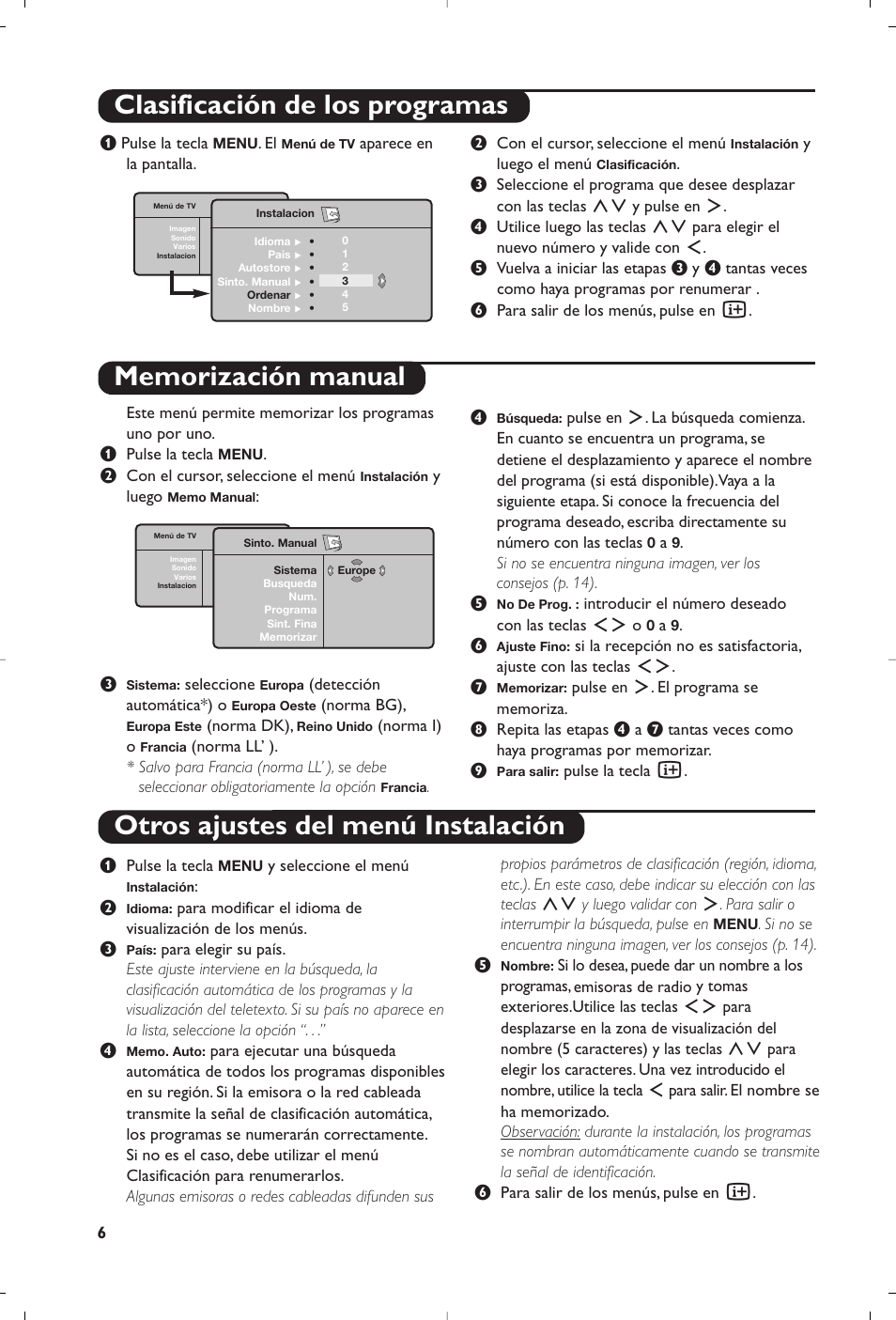 Philips 15PF5120/58 User Manual | Page 154 / 262