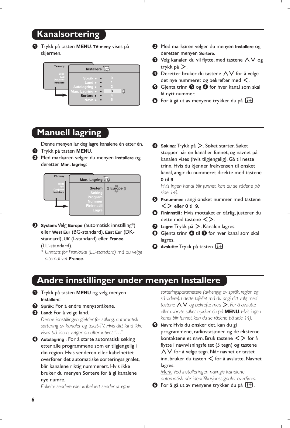 Philips 15PF5120/58 User Manual | Page 96 / 262