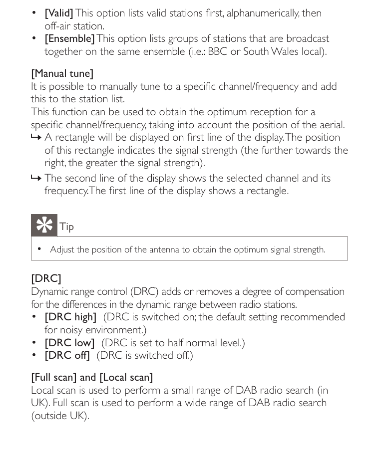 Philips AE2012 User Manual | Page 17 / 21