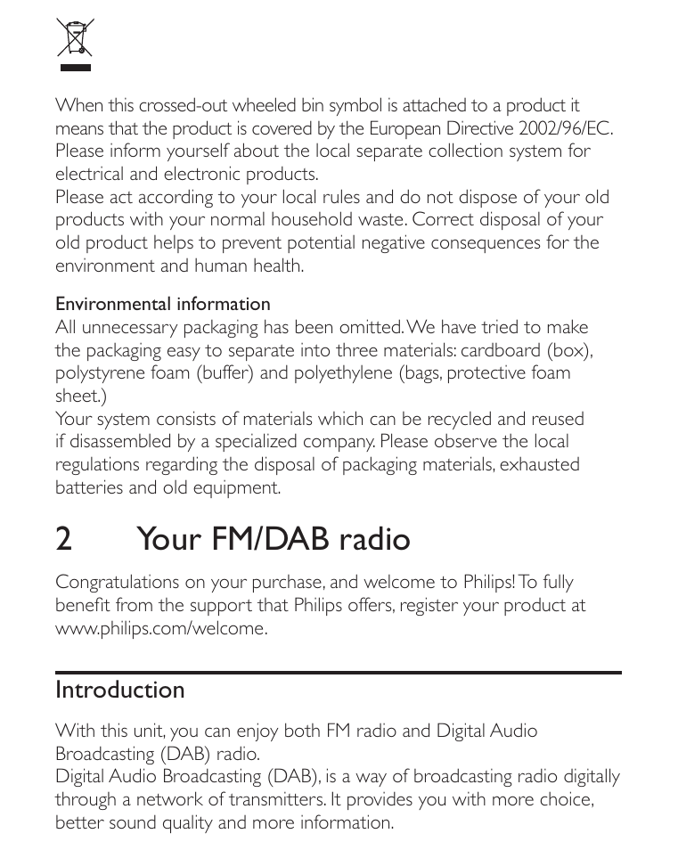 Philips AE2012 User Manual | Page 4 / 21