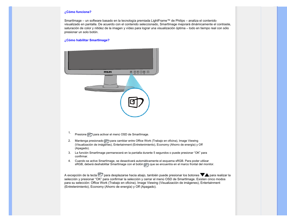 Philips 220CW8 User Manual | Page 31 / 114