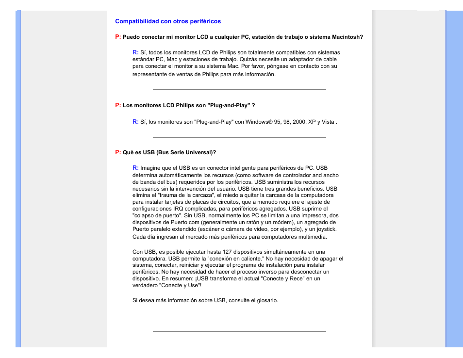 Philips 220CW8 User Manual | Page 8 / 114