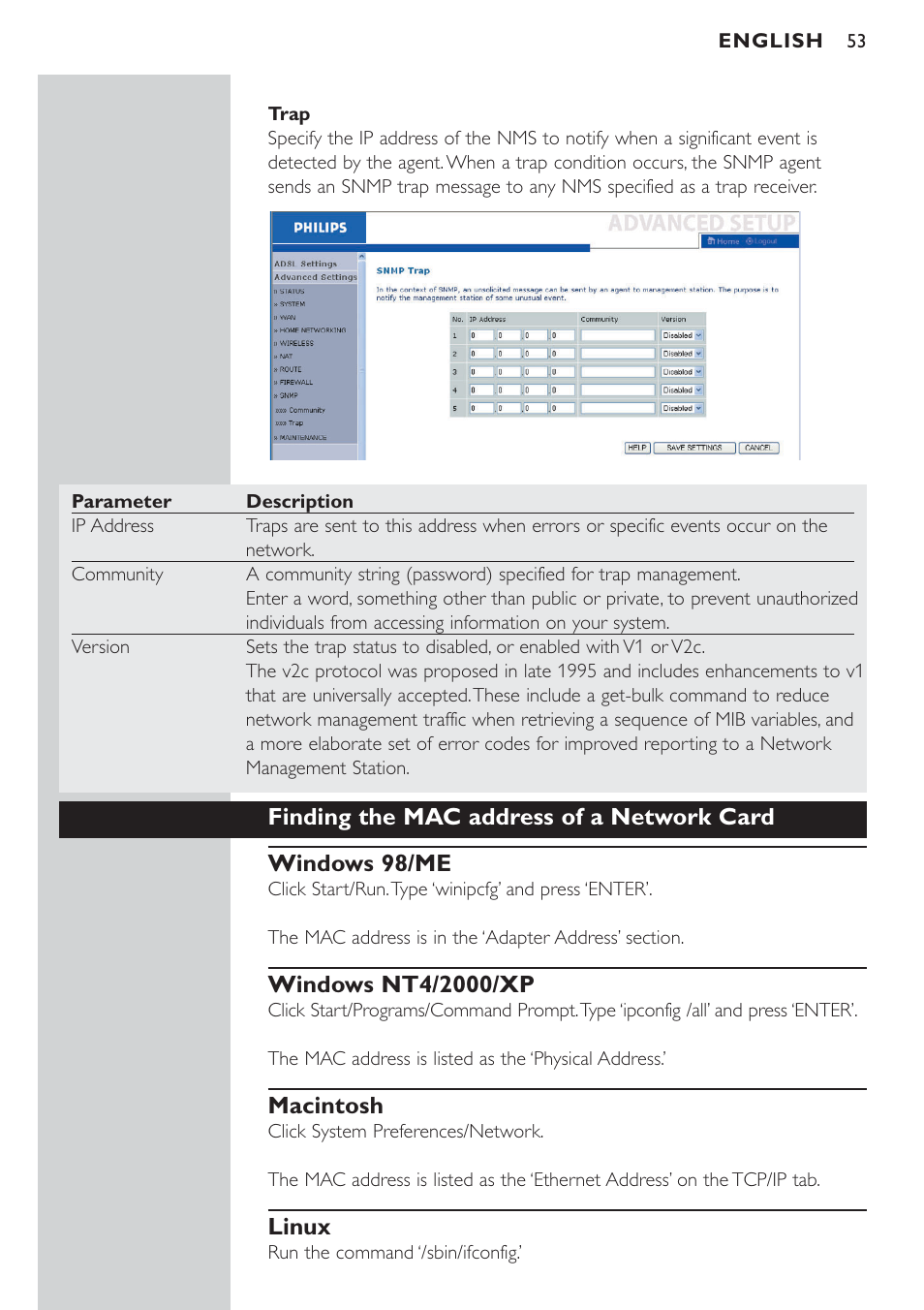 Philips CPWBS154 User Manual | Page 53 / 74