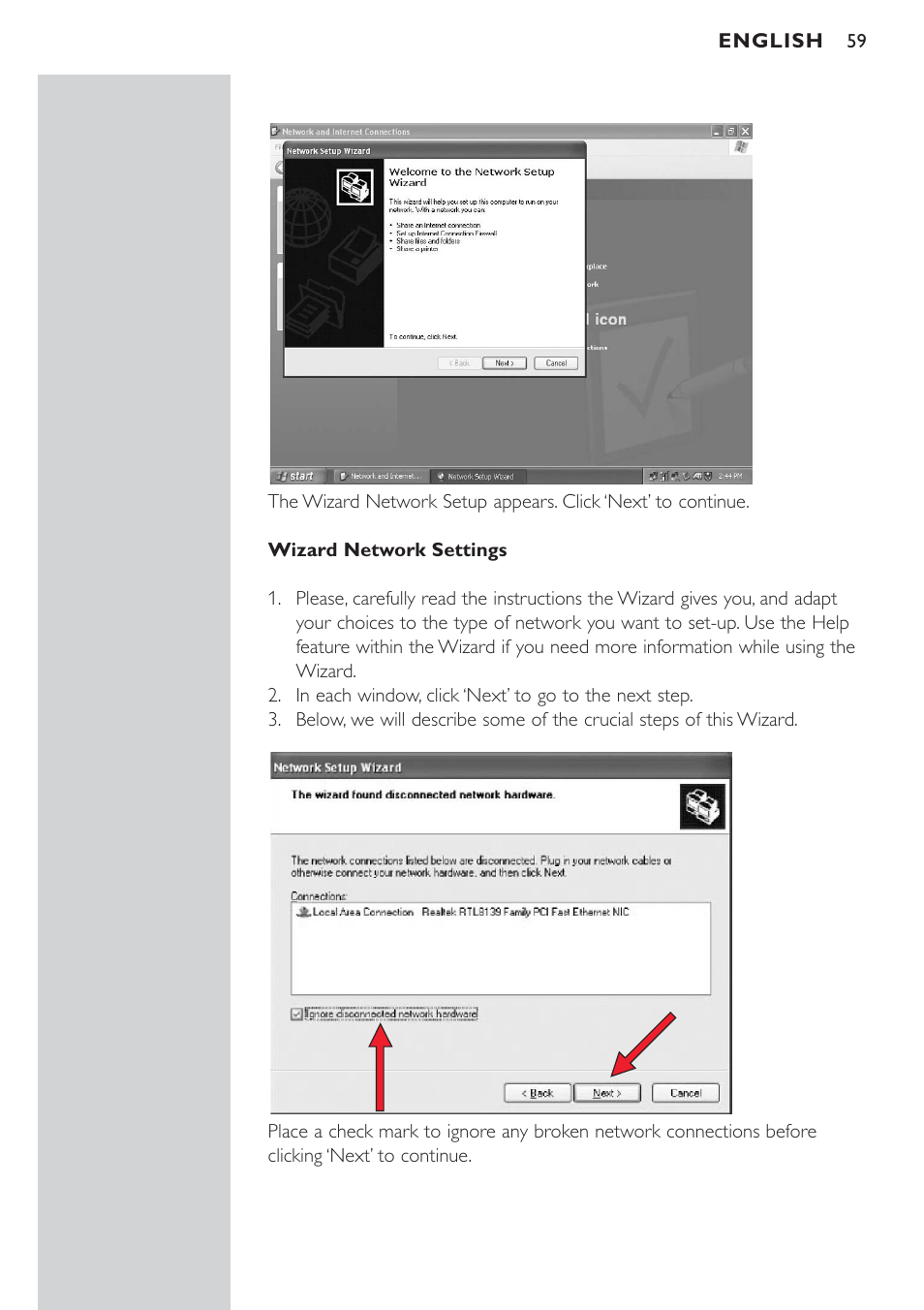 Philips CPWBS154 User Manual | Page 59 / 74