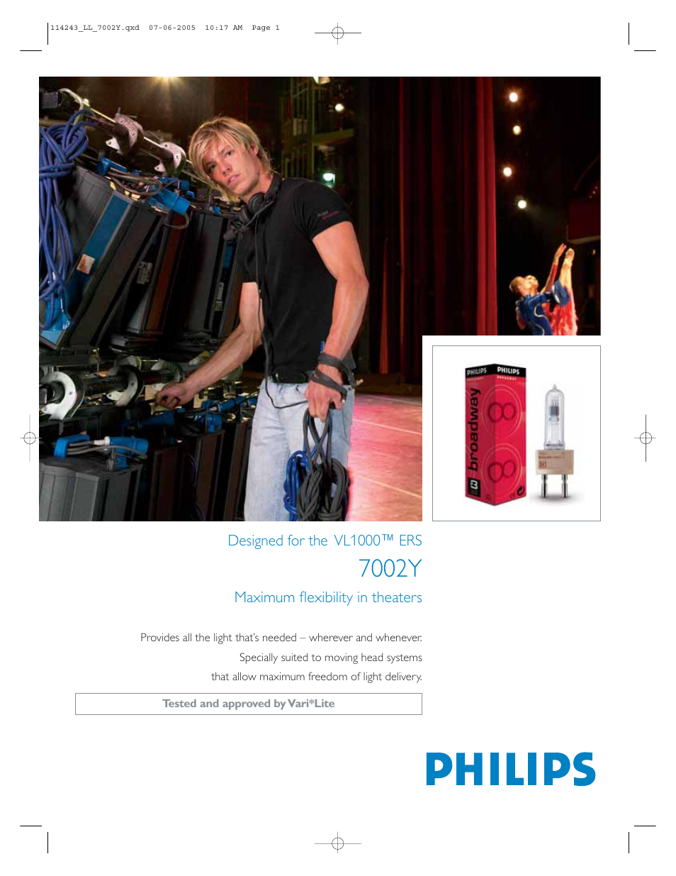 Philips P-5643-A 7002Y User Manual | 2 pages