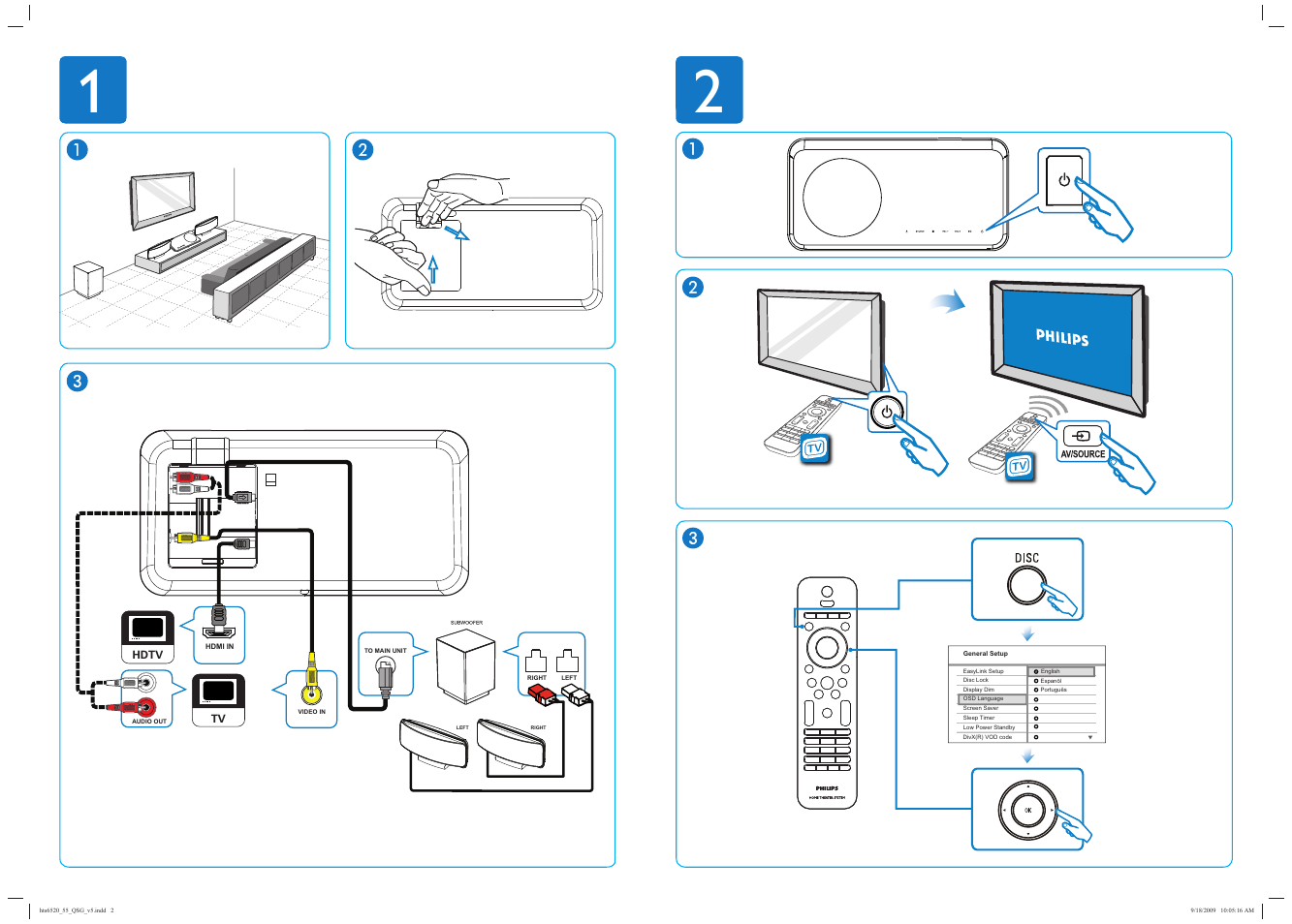 Philips HTS6520/55 User Manual | Page 2 / 2