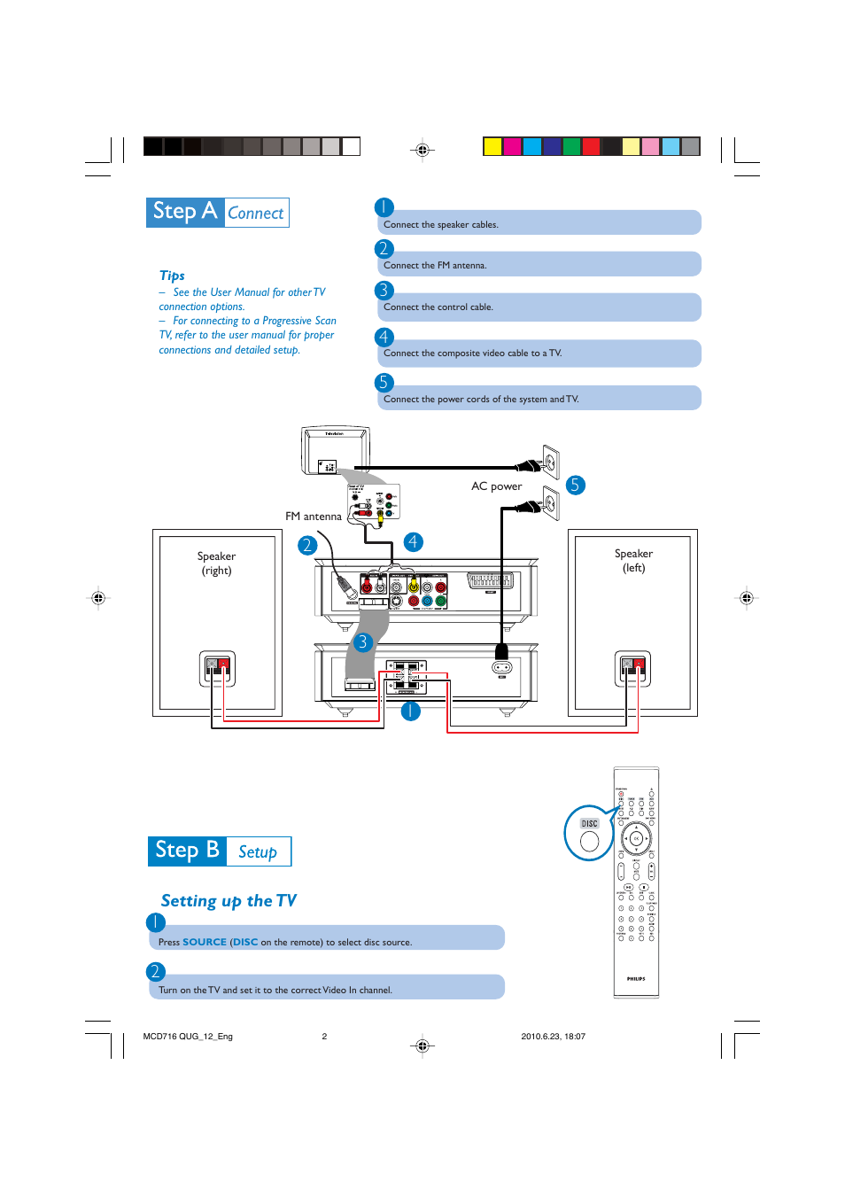 Philips MCD716/12 User Manual | Page 2 / 4