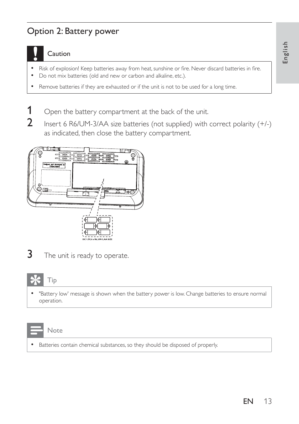 Philips AE9011 User Manual | Page 13 / 25