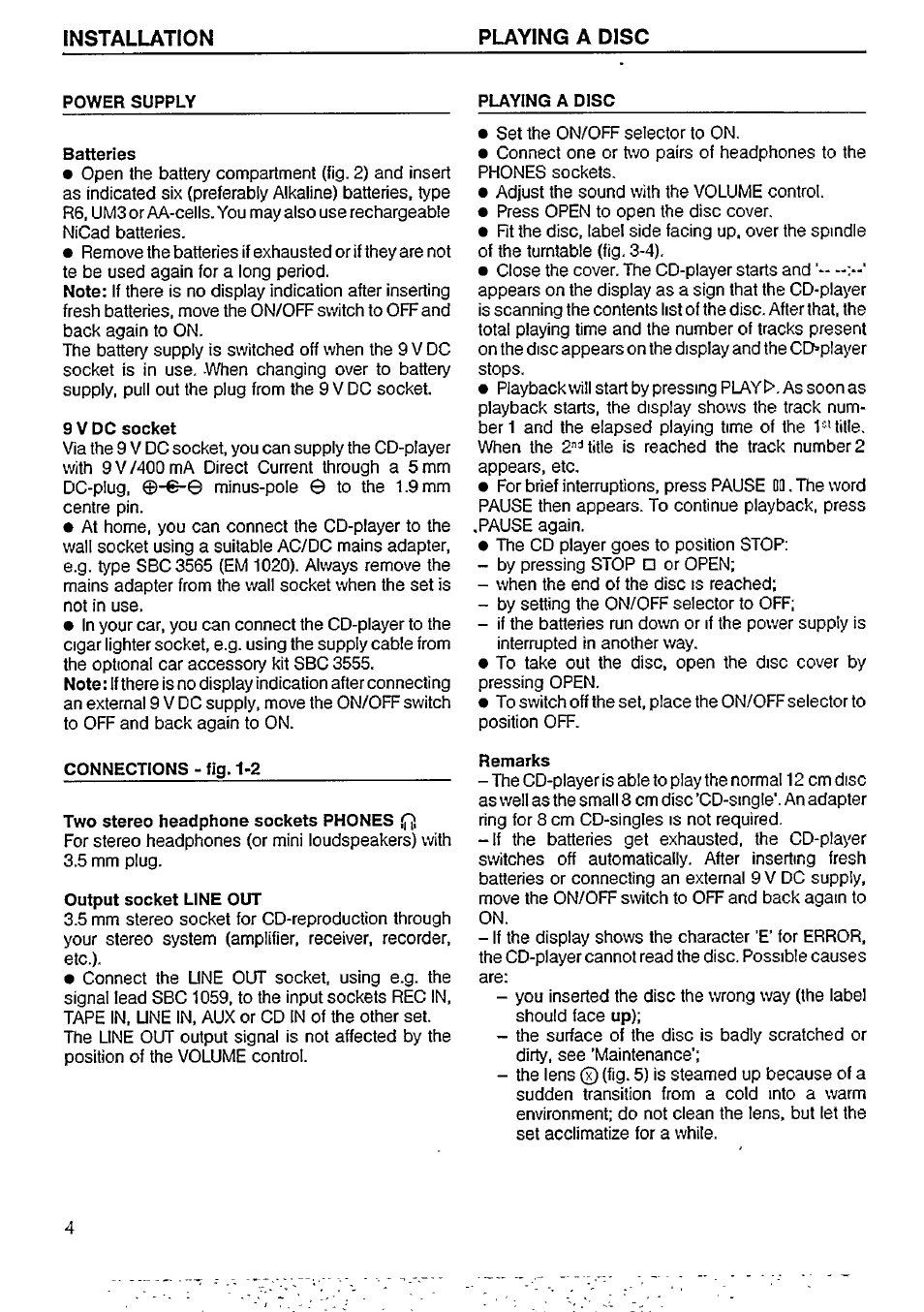 Philips AZ 6801 User Manual | Page 4 / 12