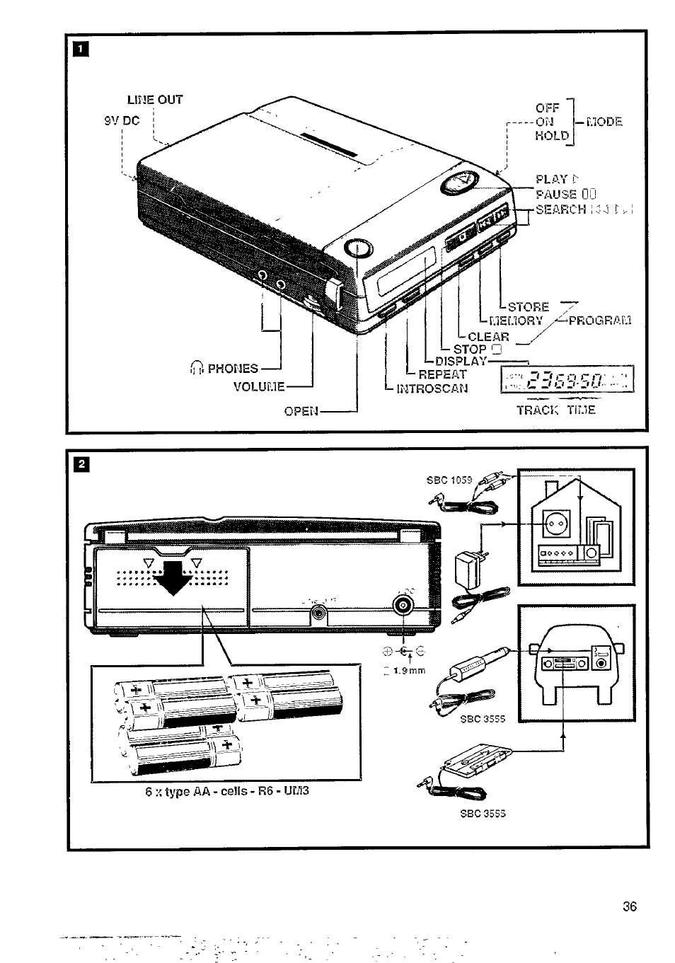 Philips AZ 6801 User Manual | Page 8 / 12