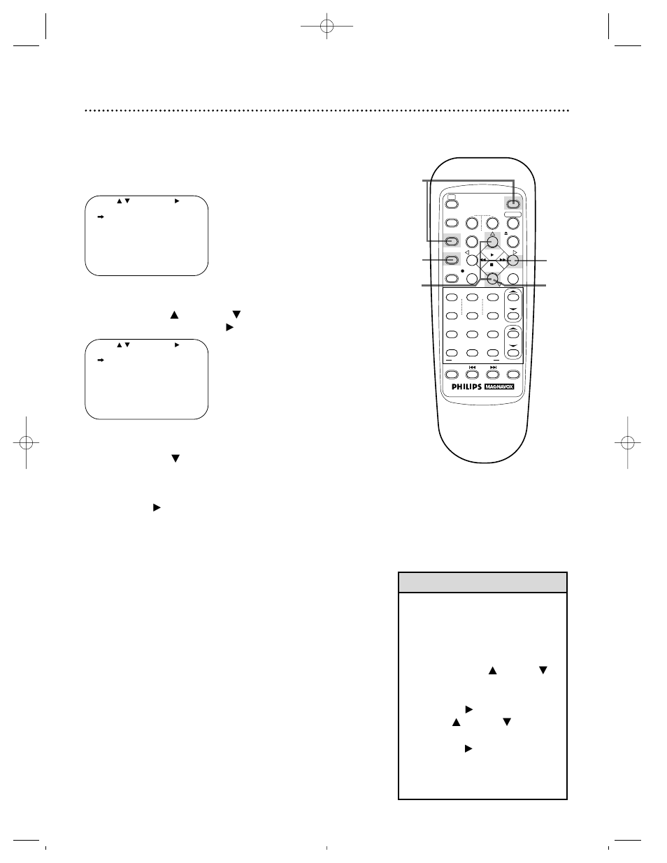 Language selection 19, Helpful hint | Philips VRZ360 User Manual | Page 19 / 56