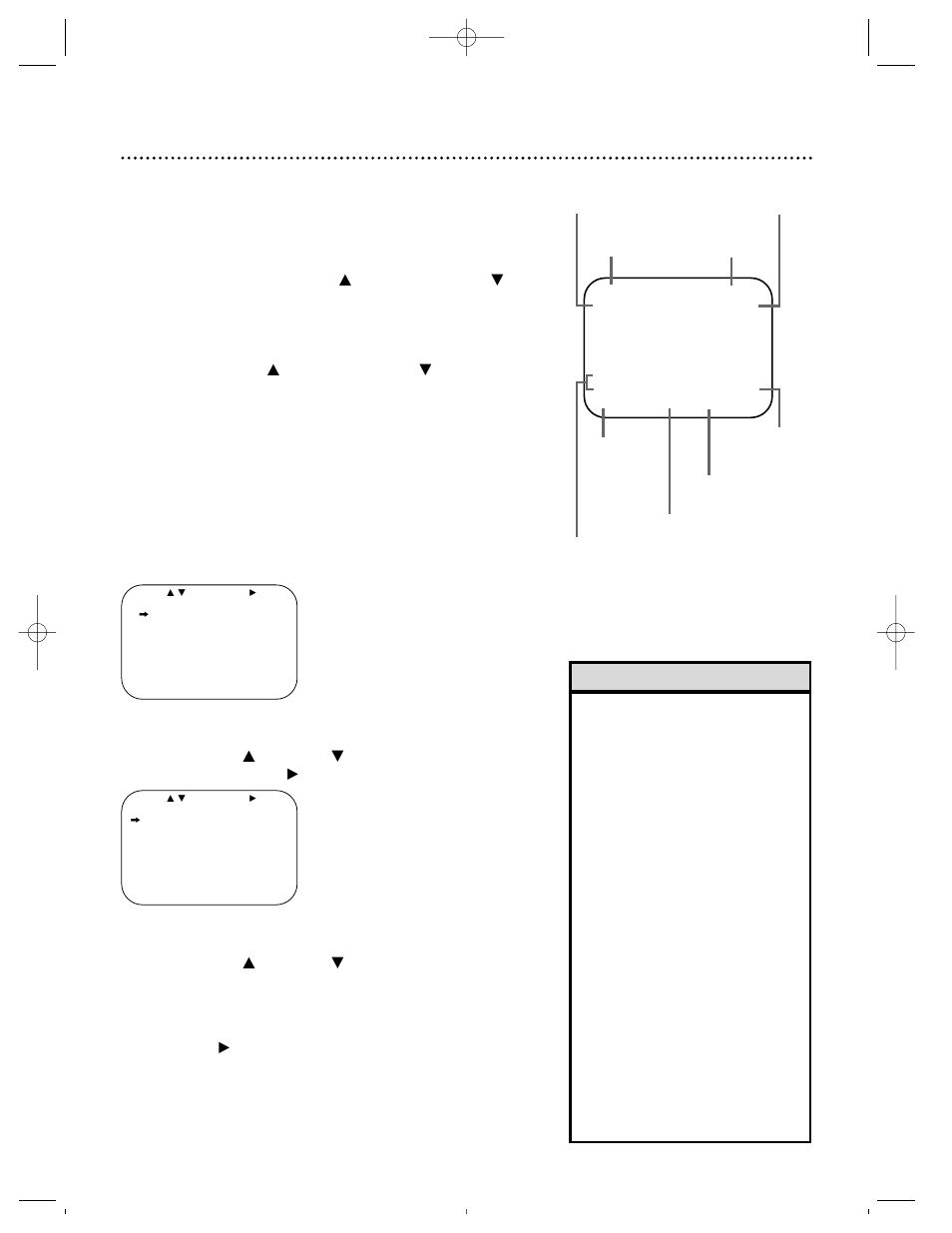 On-screen status displays 25 | Philips VRZ360 User Manual | Page 25 / 56