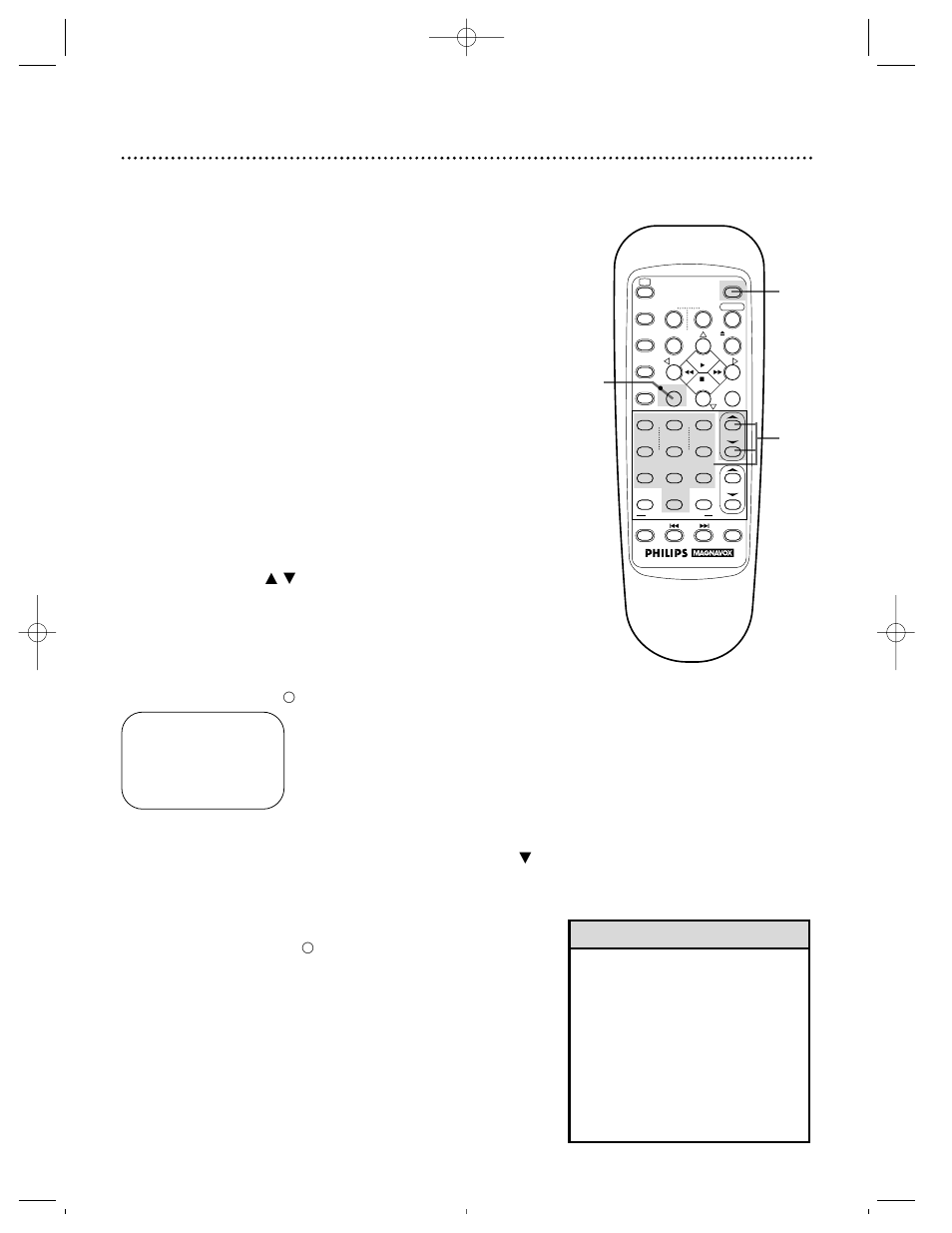 30 one-touch recording, Helpful hints, Stopping an otr | Starting an otr | Philips VRZ360 User Manual | Page 30 / 56