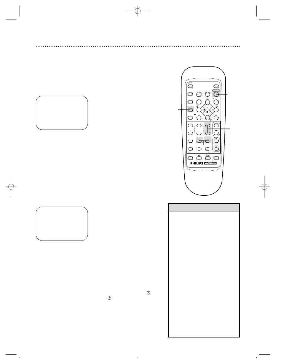 38 quick programming (cont’d), Helpful hints | Philips VRZ360 User Manual | Page 38 / 56