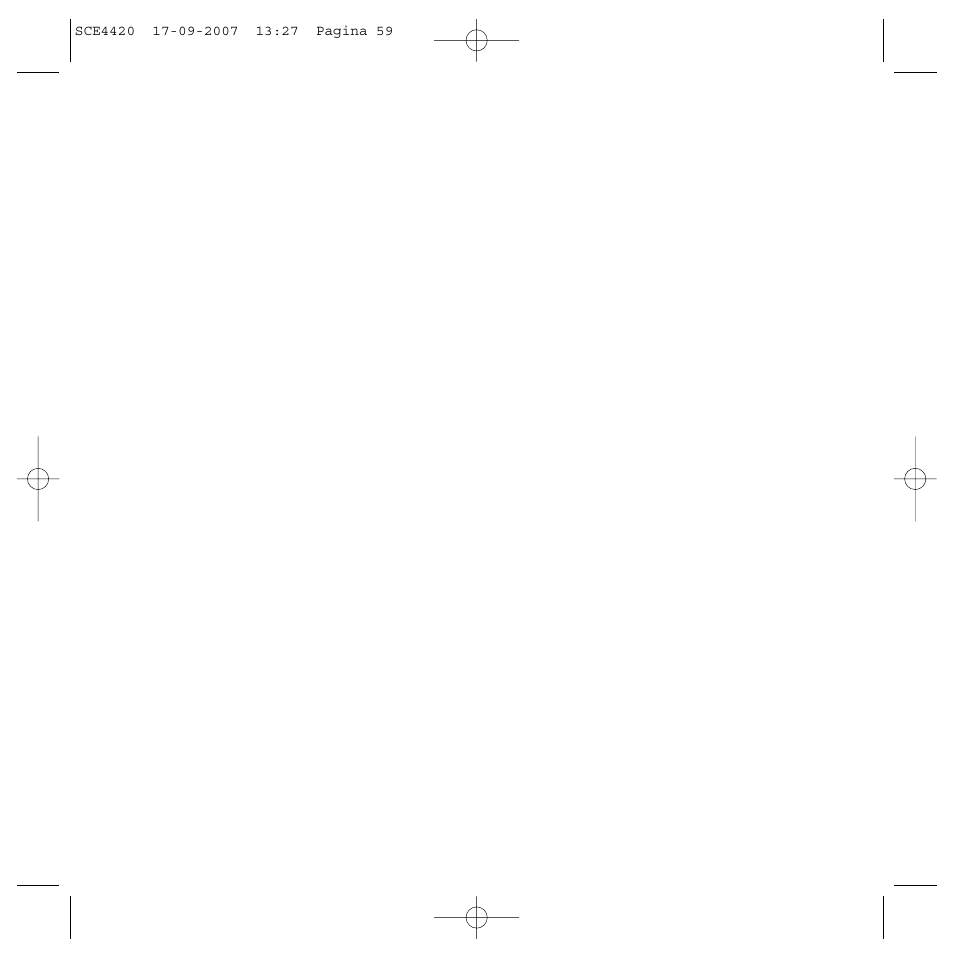 Philips SCE4420 User Manual | Page 59 / 61